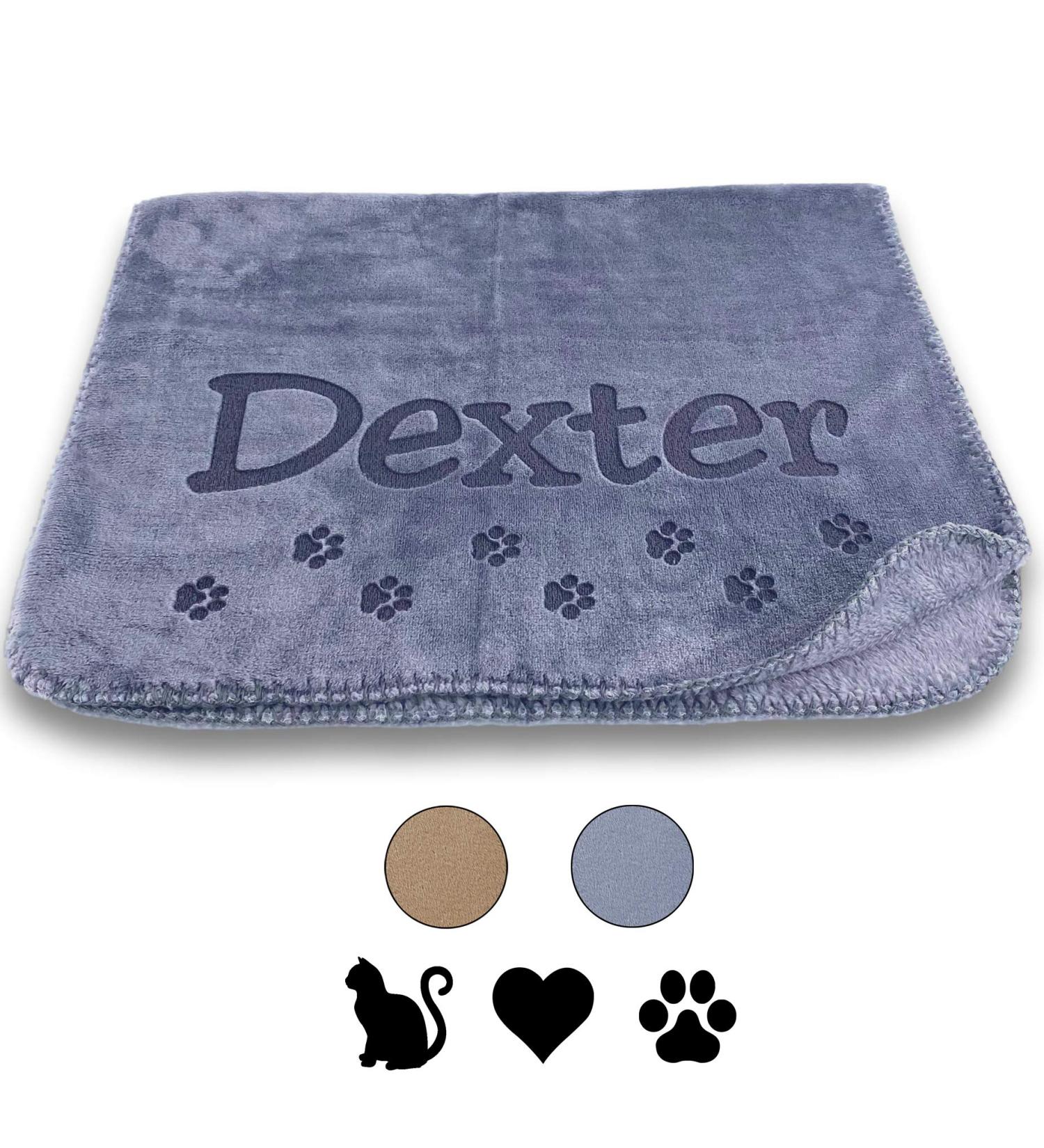 Custom Catch Personalized Cat Bed Blanket - Ideal Gift for Indoor Cats - Buy Online on SooperMarket.com