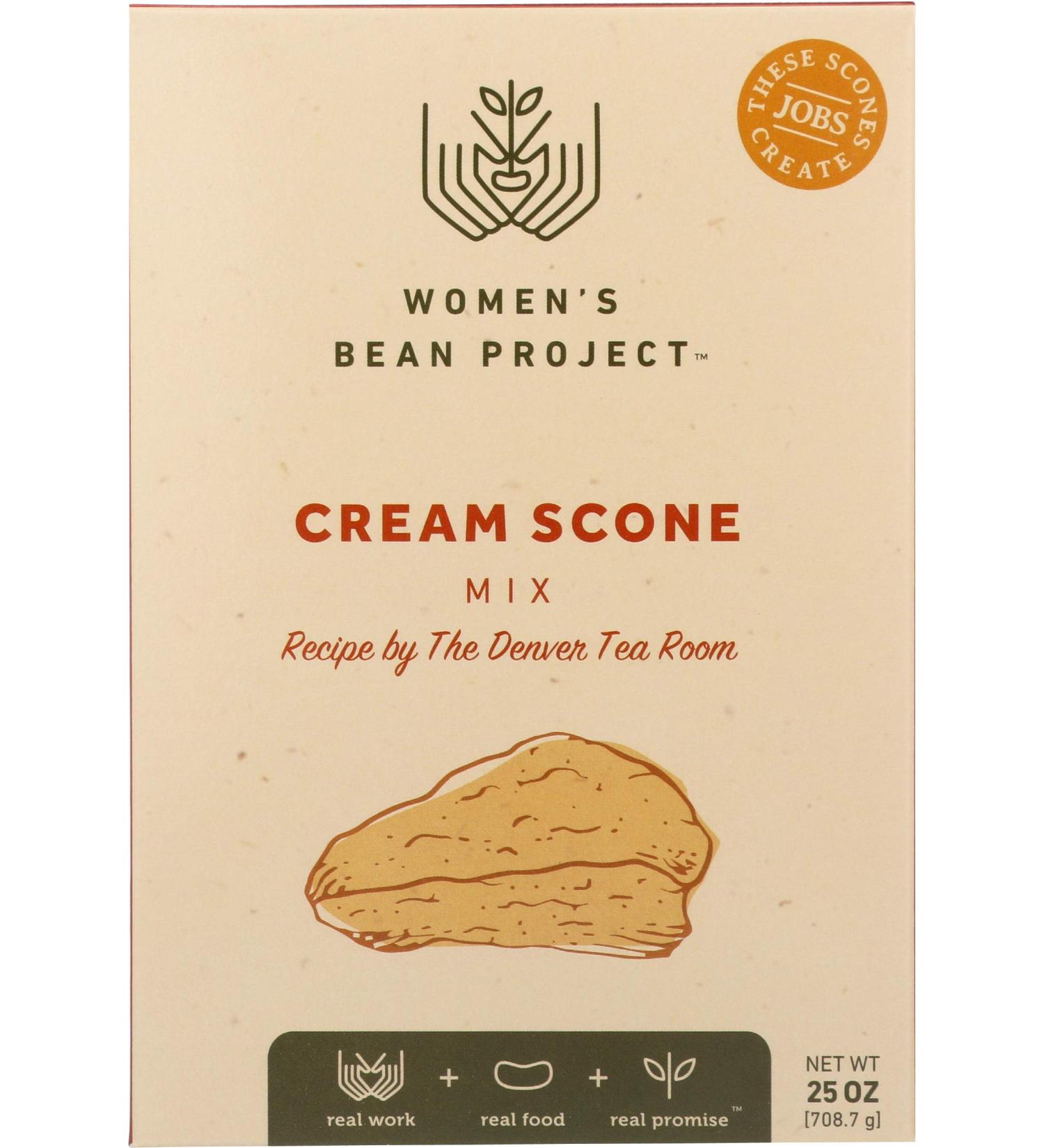 Women's Bean Project Cream Scone Mix - 25 oz | Delicious Baking Mix - Buy Online on SooperMarket.com