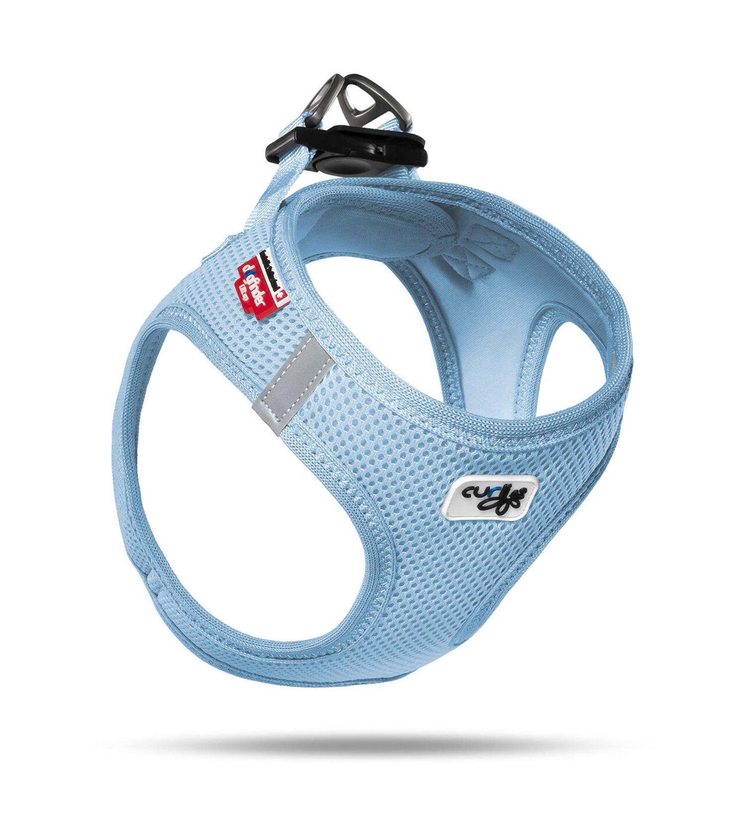 Buy XL Sky Blue Air-Mesh Vest Harness without D-Ring Buckle - Perfect for Pet Comfort & Style - Buy Online on SooperMarket.com
