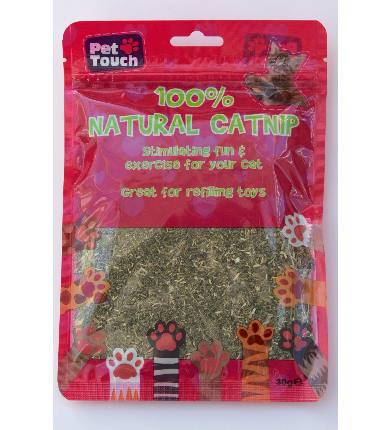 Pet Touch Catnip 100% Natural Crazy Catnip 30g