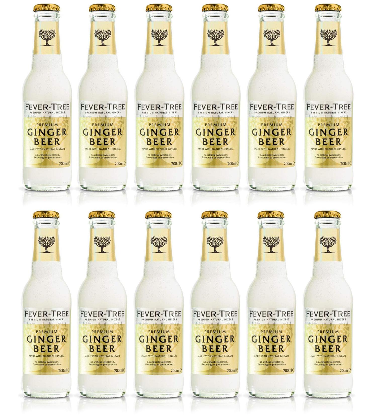 Fever Tree Ginger Beer 12 x 0.2 liters