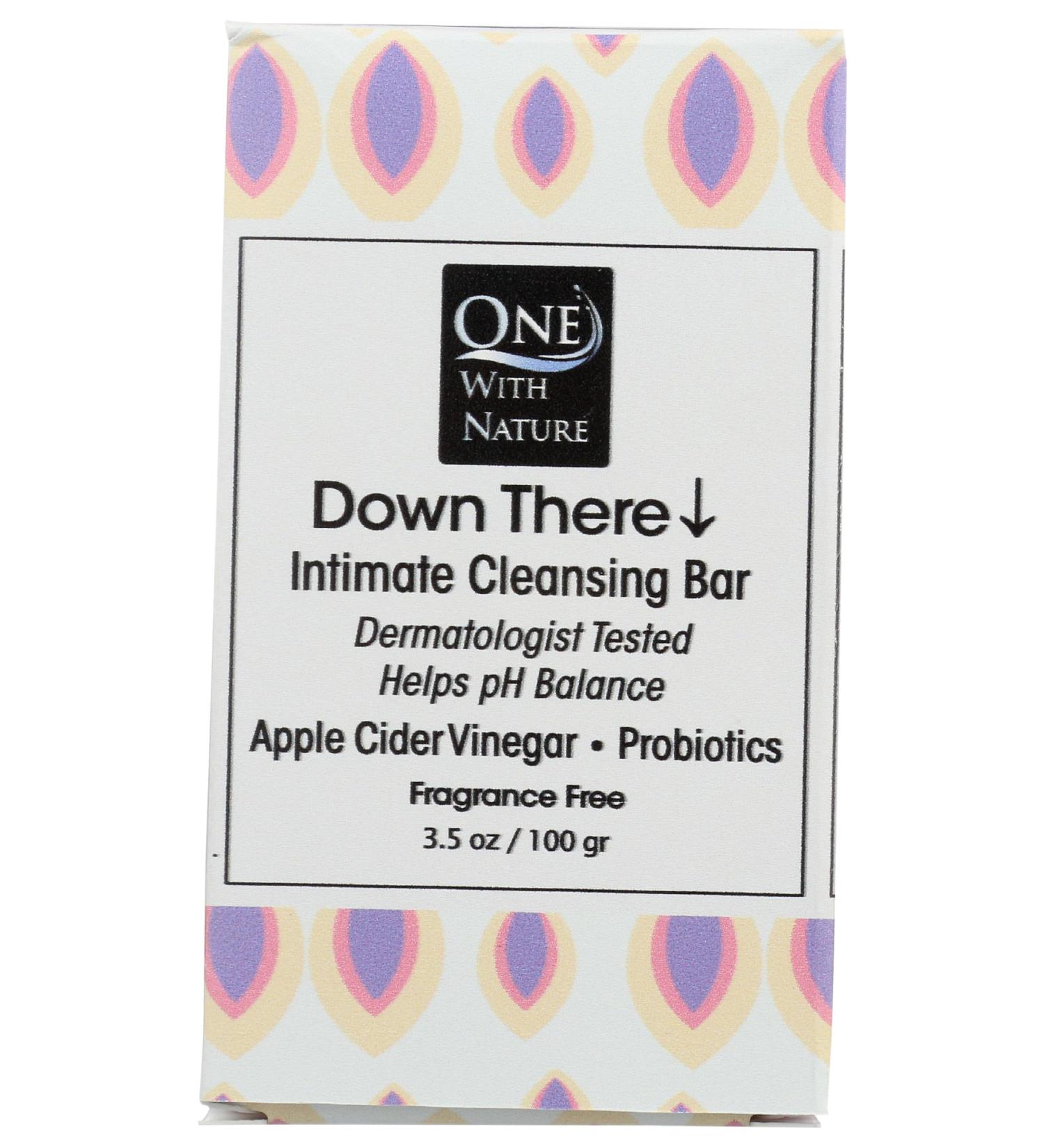 ONE WITH NATURE Fragrance-Free Intimate Cleansing Soap Bar - 3.5 OZ | Gentle Eco-Friendly Natural Ingredients for Sensitive Skin - Shop Internationally - Buy Online on SooperMarket.com