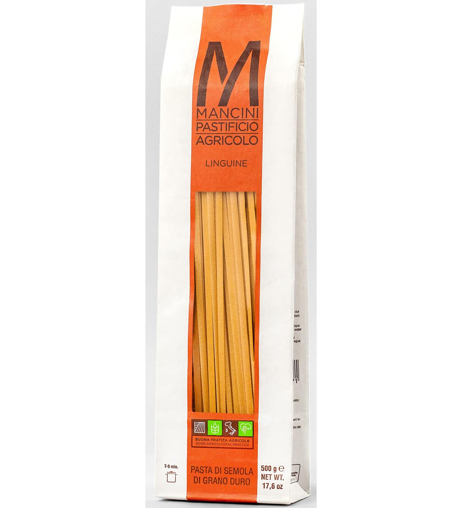 Pasta Mancini Linguine 500g - Authentic Italian Pasta for Delicious Meals - Buy Online on SooperMarket.com