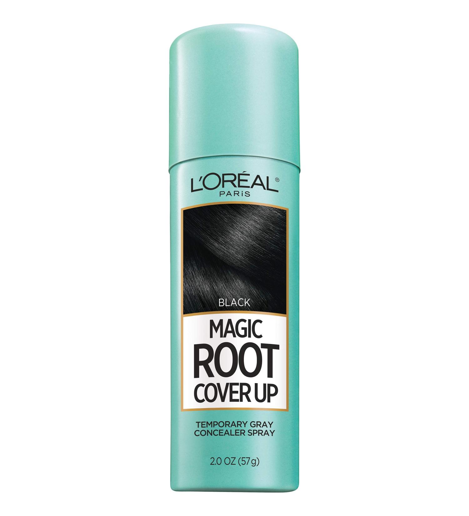 Loreal Root Cover Up Spray Black 2 Ounce (59ml) (3 Pack) - Buy Online on SooperMarket.com