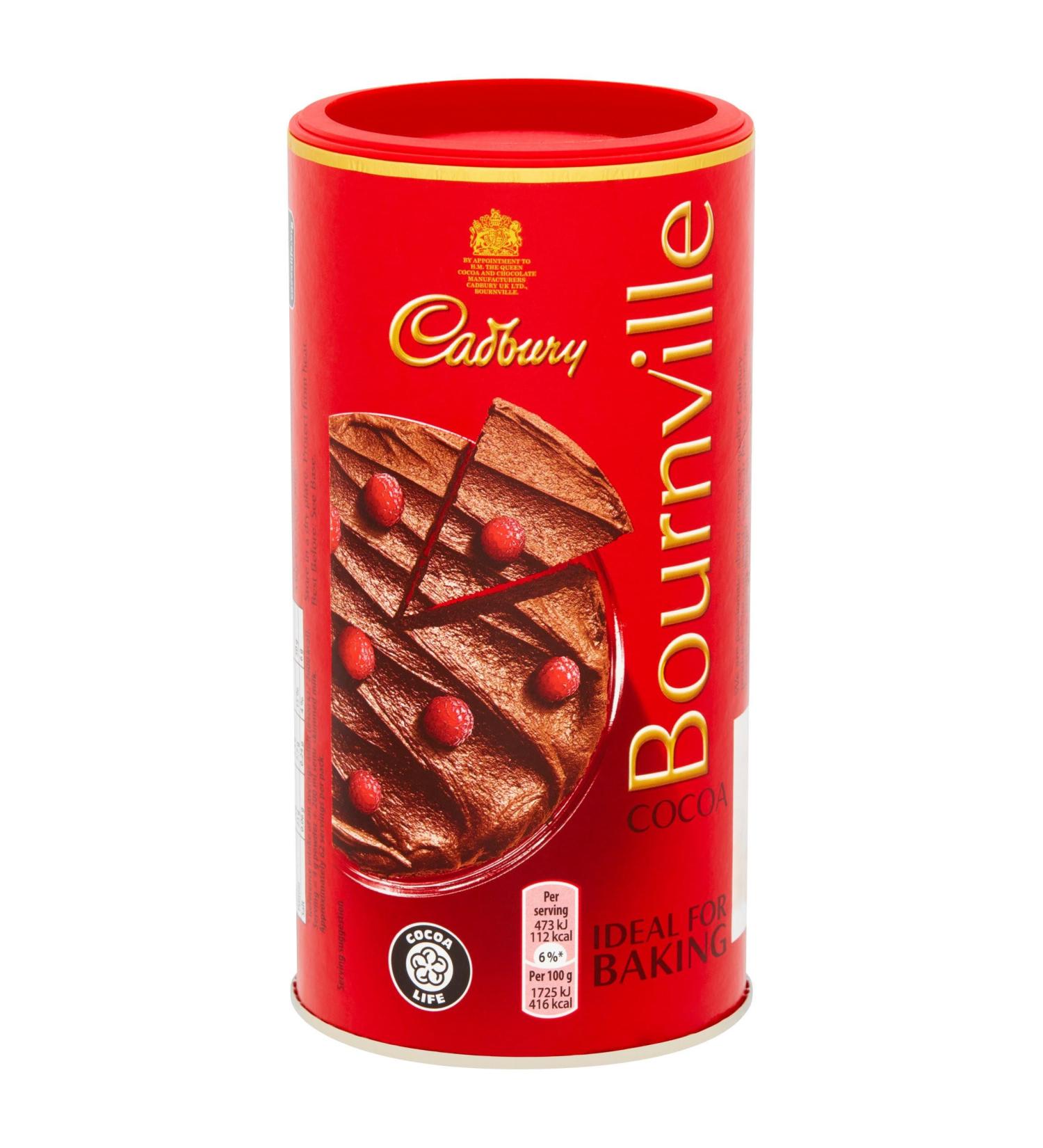 Cadbury Bournville Dark Hot Chocolate Cocoa Powder 250g