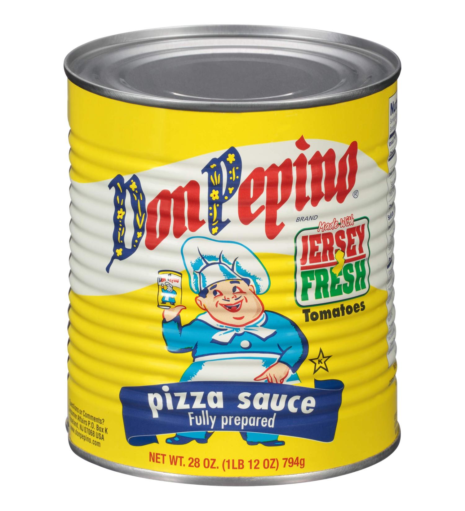 Don Pepino Pizza Sauce 28oz (Pack of 12) - Authentic Italian Recipe - Buy Online on SooperMarket.com