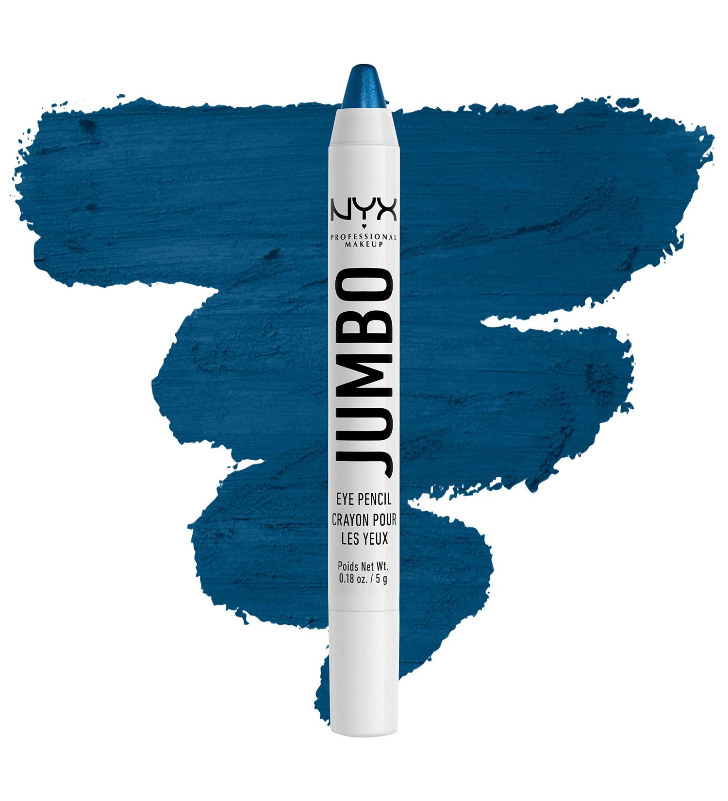 NYX Jumbo Eye Pencil - Blueberry Pop | Eyeshadow & Eyeliner in Blue - Buy Online on SooperMarket.com