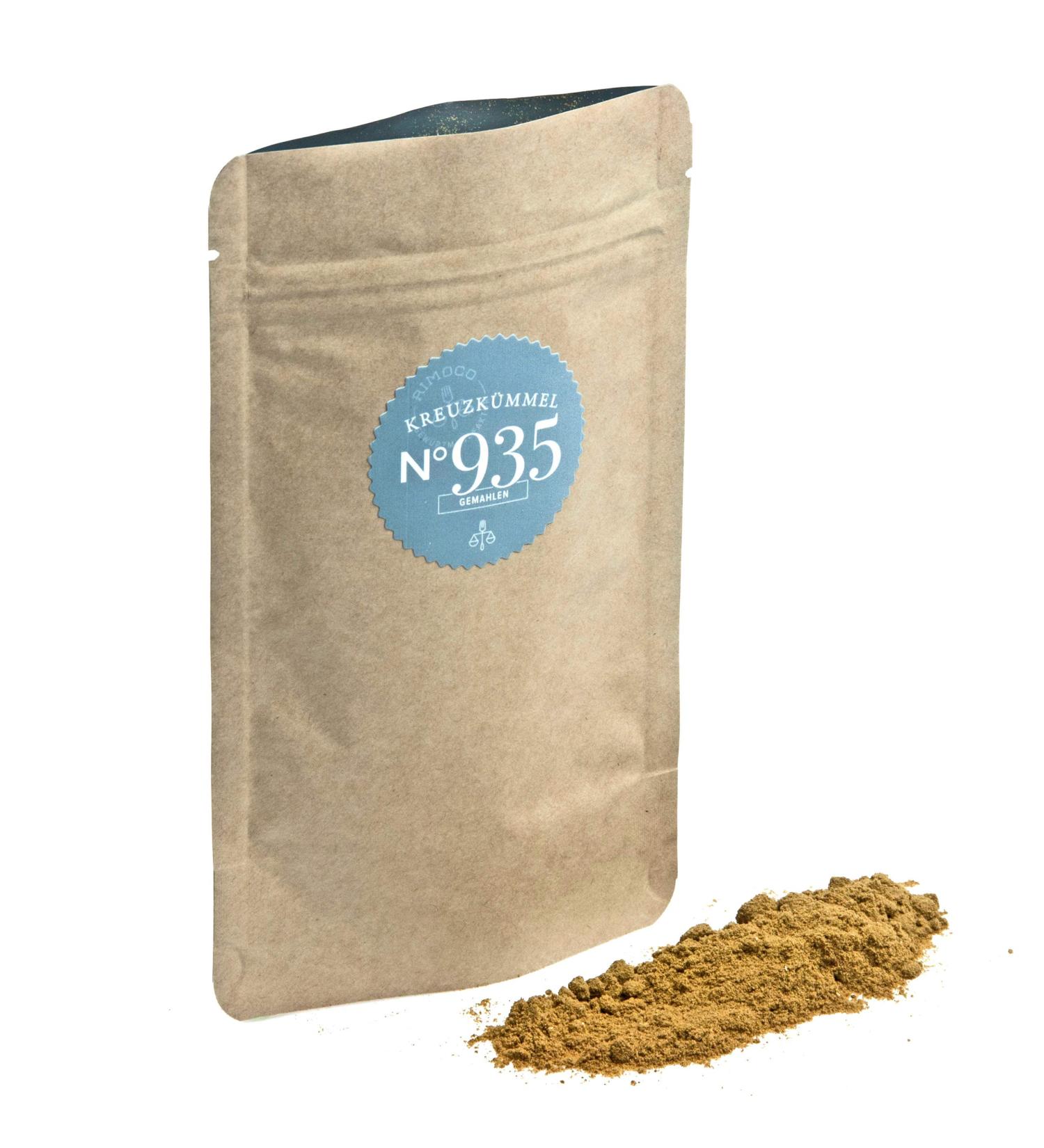 Buy Rimoco N 935 Organic Cumin - Finely Ground for Oriental Mexican & Indian Cuisine | 1000g Kraft Paper Zip Bag | DE- KO-007 - Buy Online on SooperMarket.com