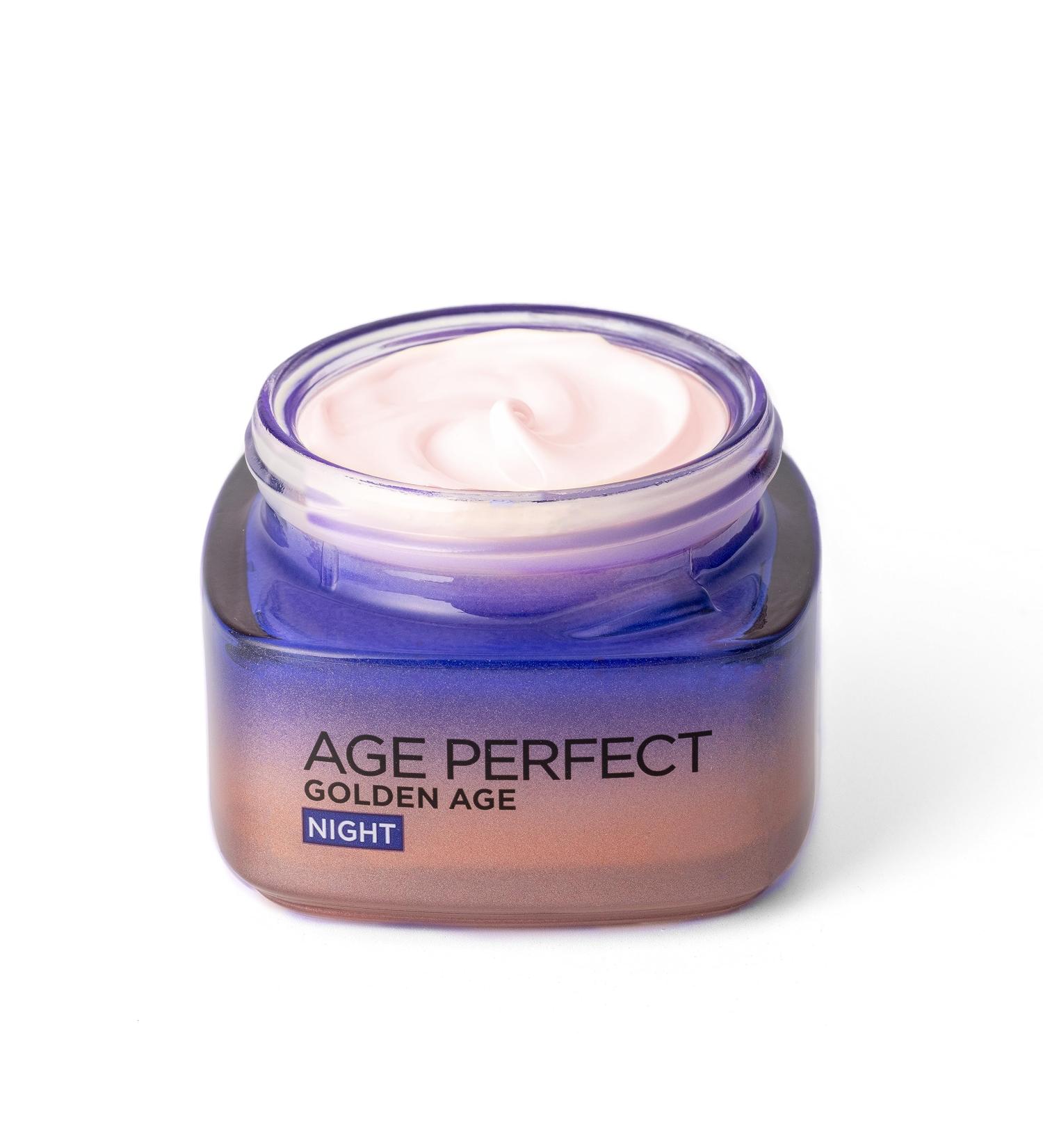 L'Oreal Paris Age Perfect Golden Age Cooling Night Cream 50ml - For Mature Skin - Buy Online on SooperMarket.com
