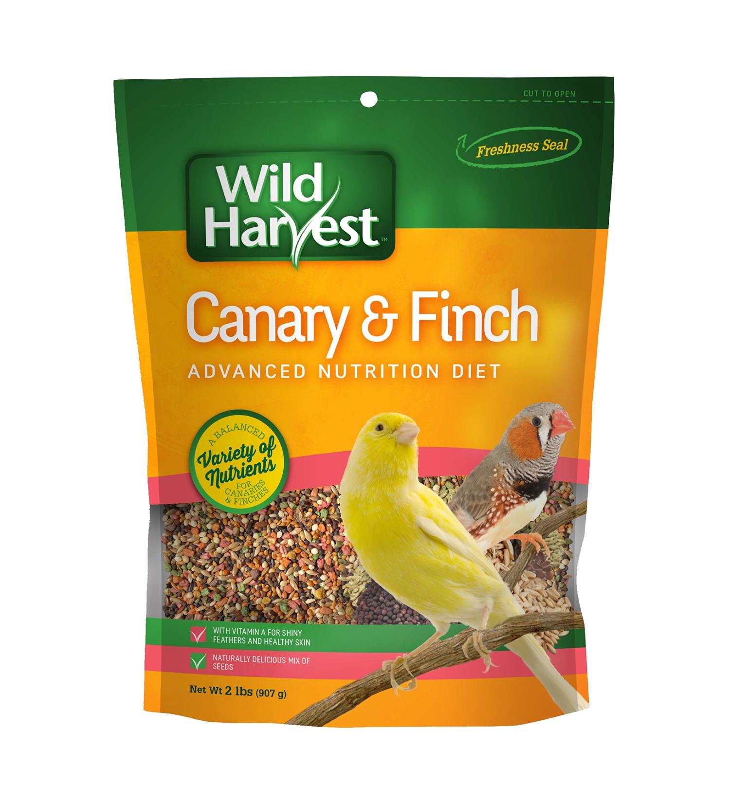 Wild Harvest B12492Q-001 Canary and Finch Food Blend - Premium Nutrition for Finches - One Size - Buy Online on SooperMarket.com