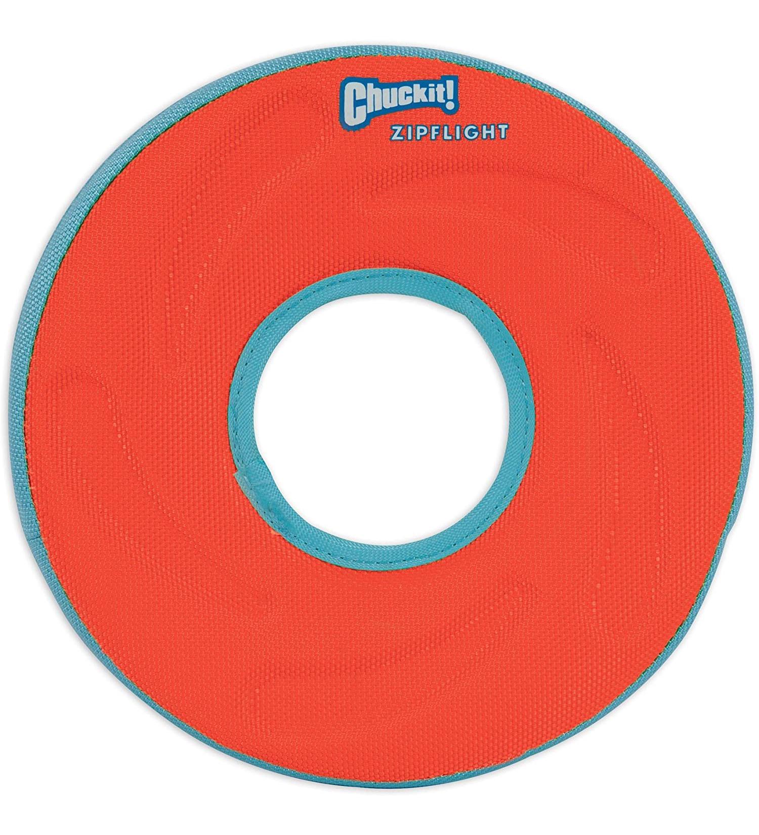 Chuckit! Zextight Medium Dog Frisbee - Double Pack (2 Pieces) | 21 cm | Soft Robust & Unsinkable Neoprene Toy for Dogs - Buy Online on SooperMarket.com