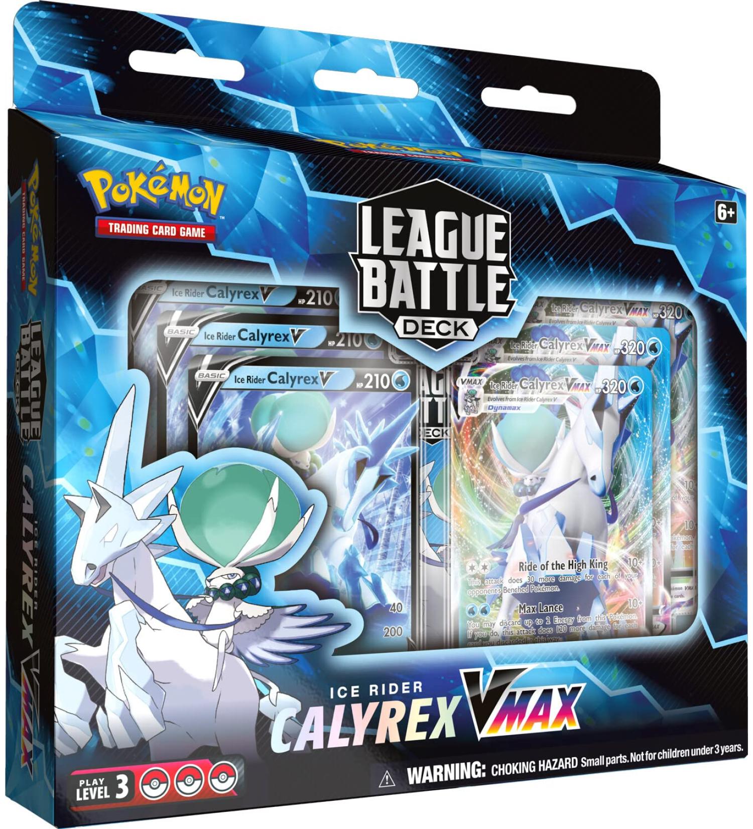 Pokemon Cards Ice Rider Calyrex VMAX League Battle Deck - Buy Now for Competitive Gameplay! - Buy Online on SooperMarket.com