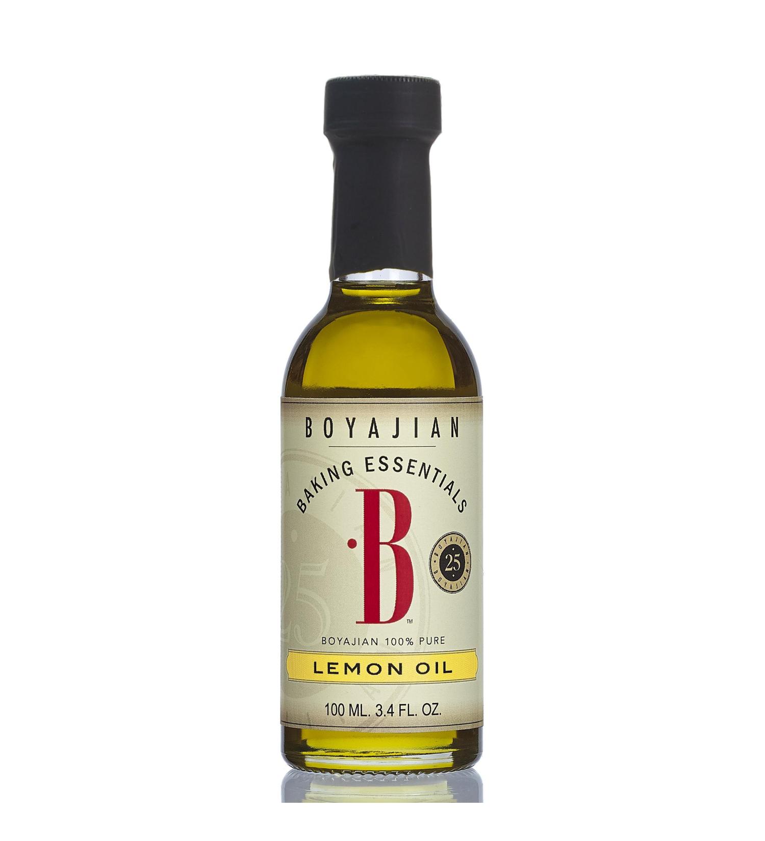 Boyajian Pure Lemon Oil, 3.4 Fluid Ounce 3.4 Fl Oz (Pack of 1)