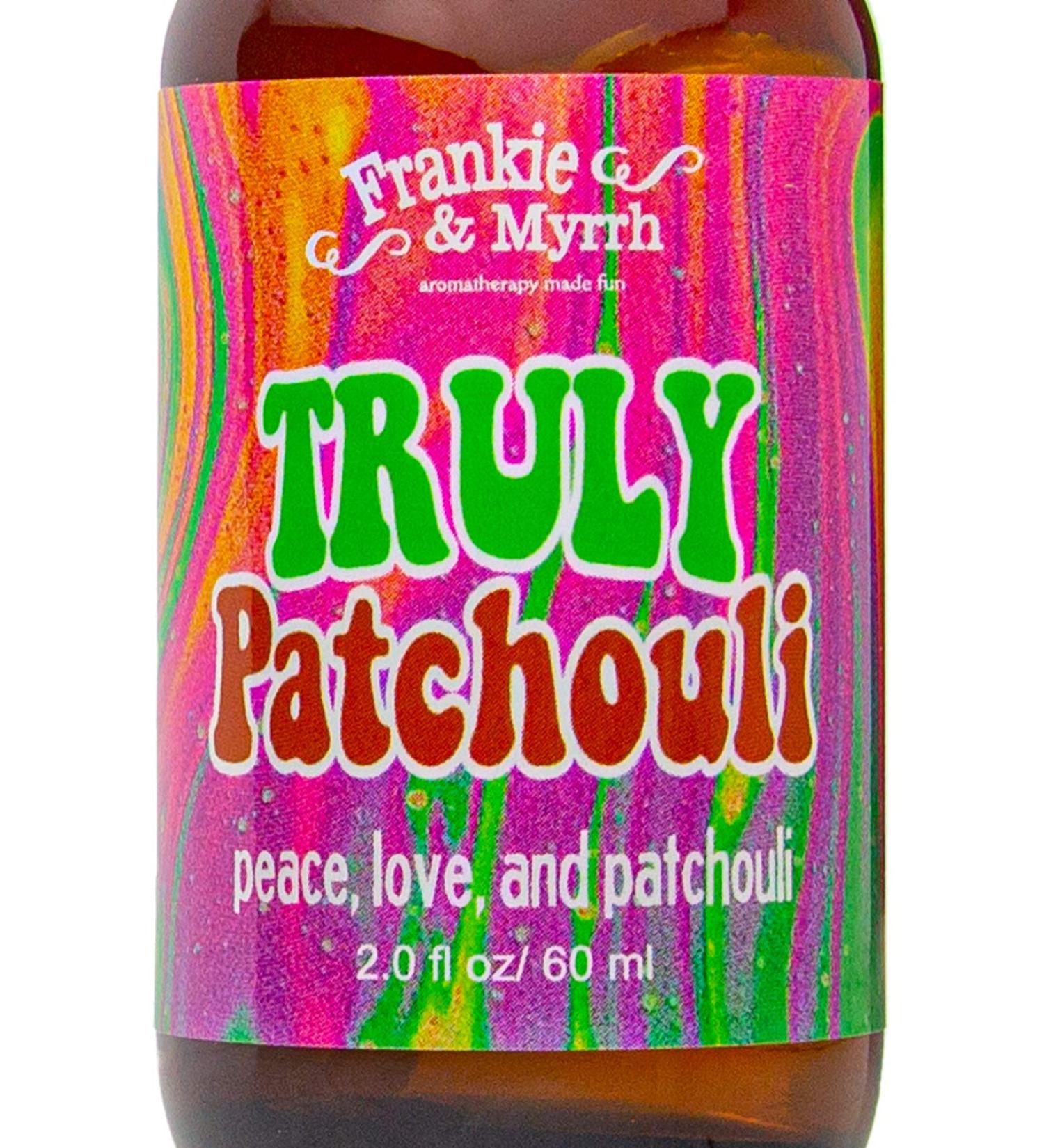Dark Aged Patchouli Oil Perfume & Cologne | Earthy & Musky Aromatherapy Spray for Relaxation and Energy | Room, Linen, and Body Mist - Buy Online on SooperMarket.com