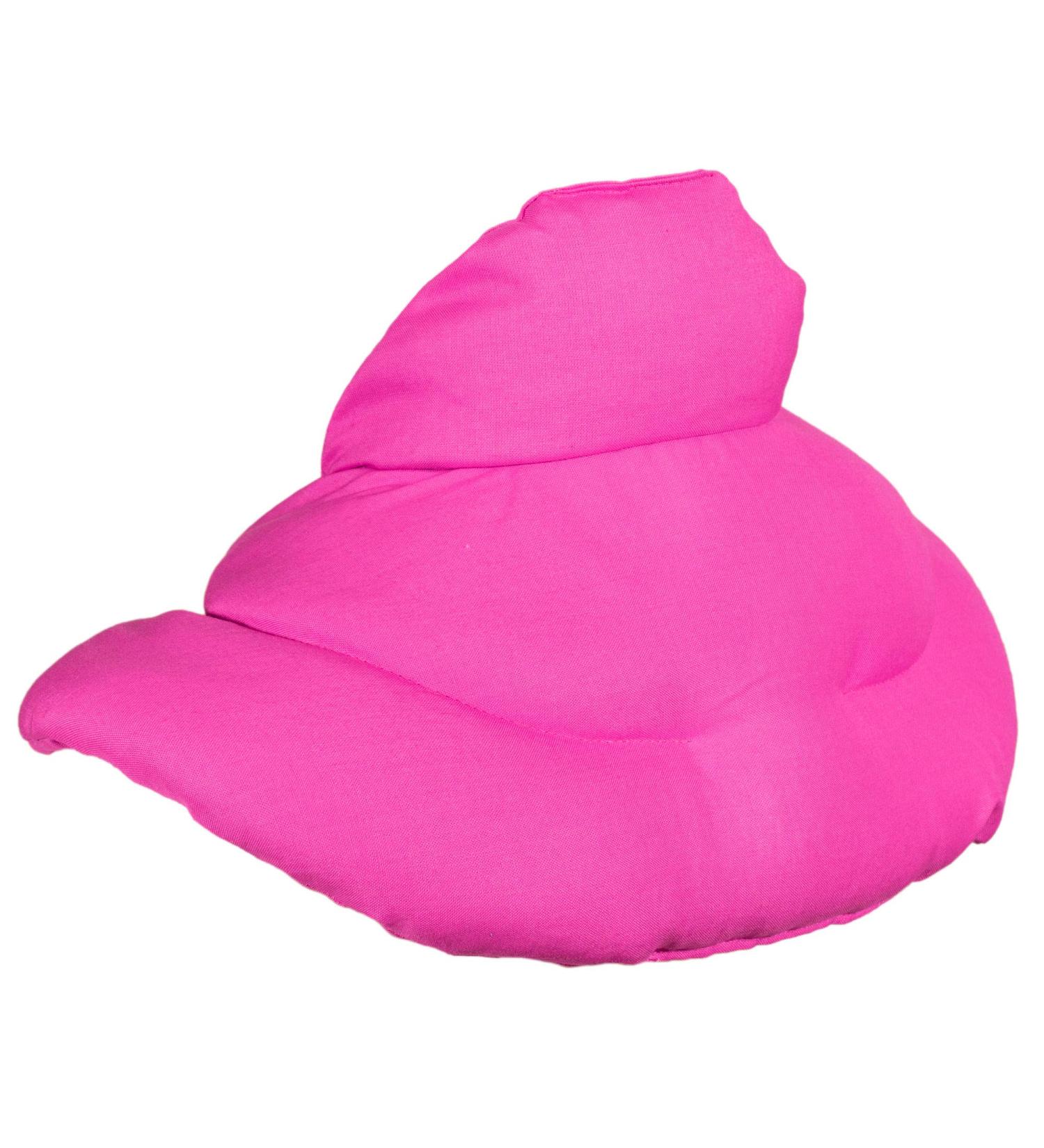 Cozy Neck Pillow with Stand-Up Collar - Pink Grape Seed Heat Pad for Ultimate Comfort - Buy Online on SooperMarket.com