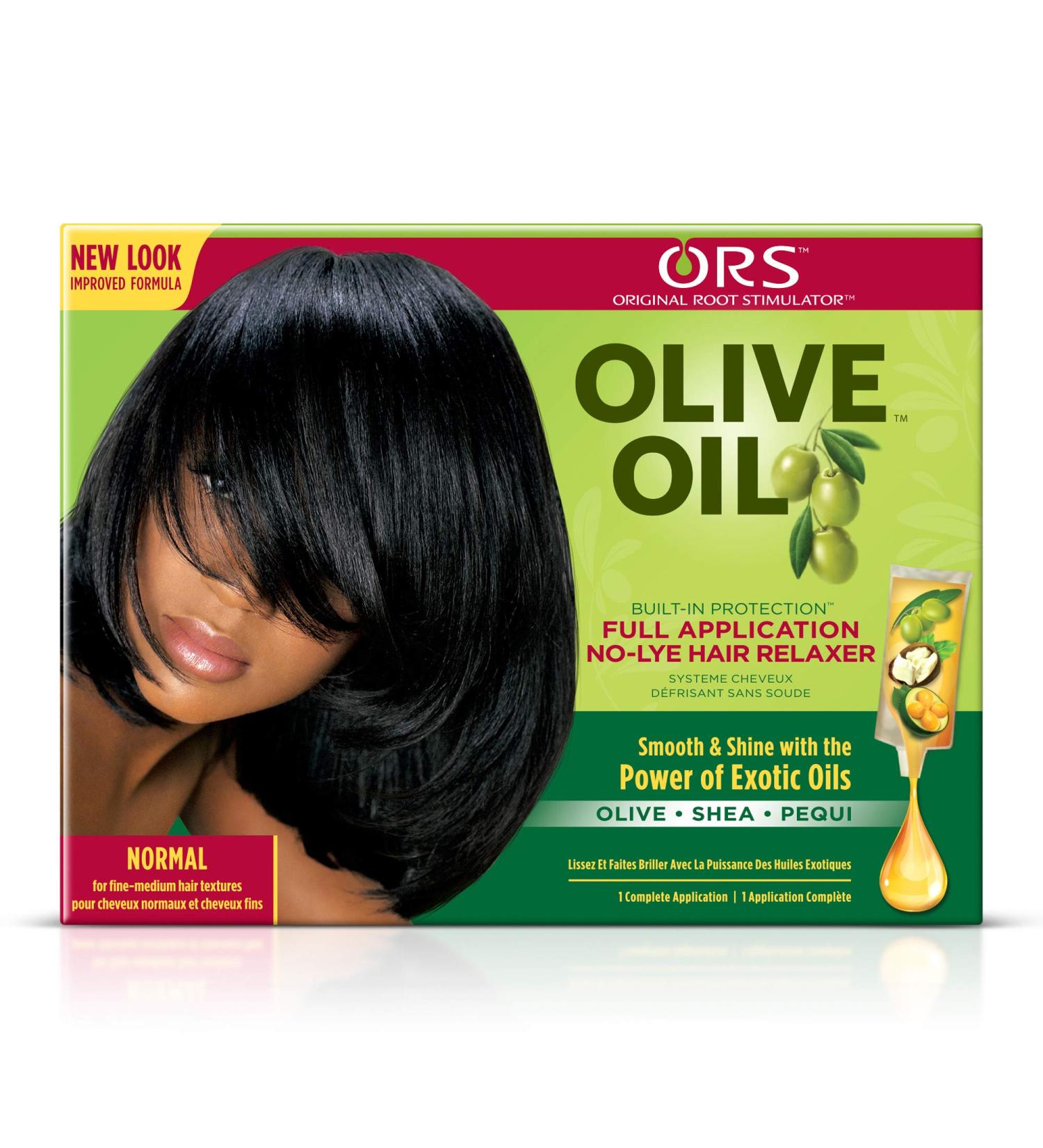 Buy U/S Organic Olive Oil Relaxer Kit - Norm Size 1ct | No-Lye Hair Relaxer for Healthy Hair - Buy Online on SooperMarket.com
