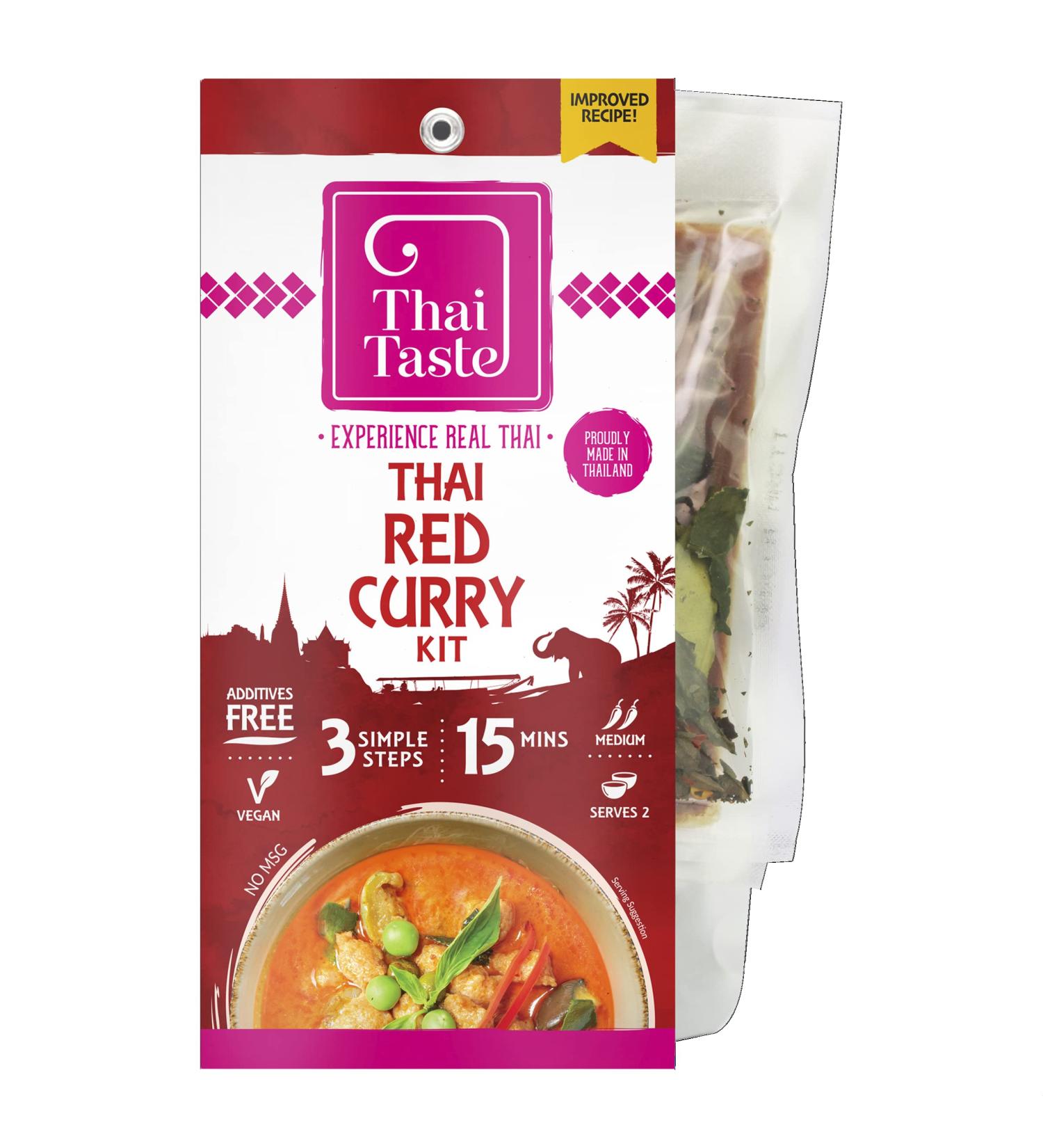 Thai Taste Thai Red Curry Kit 233g