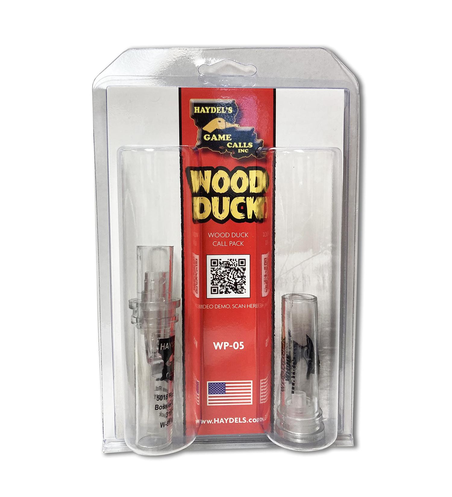 Haydel's Game Calls Inc. WP-05 Wood Duck Call Pack: W-81 Squealer and WW-90 Whine Calls - Buy Online on SooperMarket.com