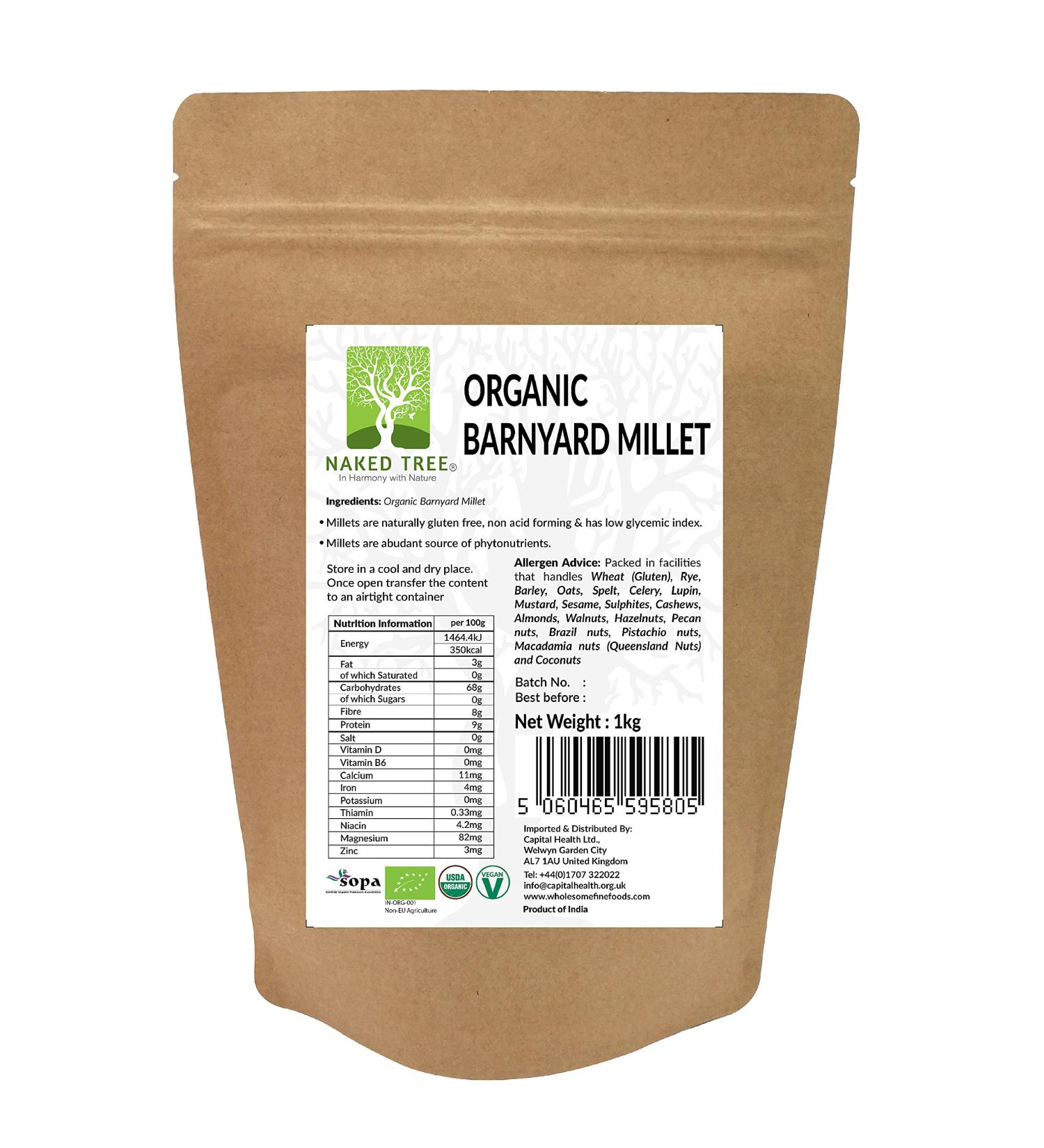 Ancient Grains Organic Barnyard Millet 1 kg