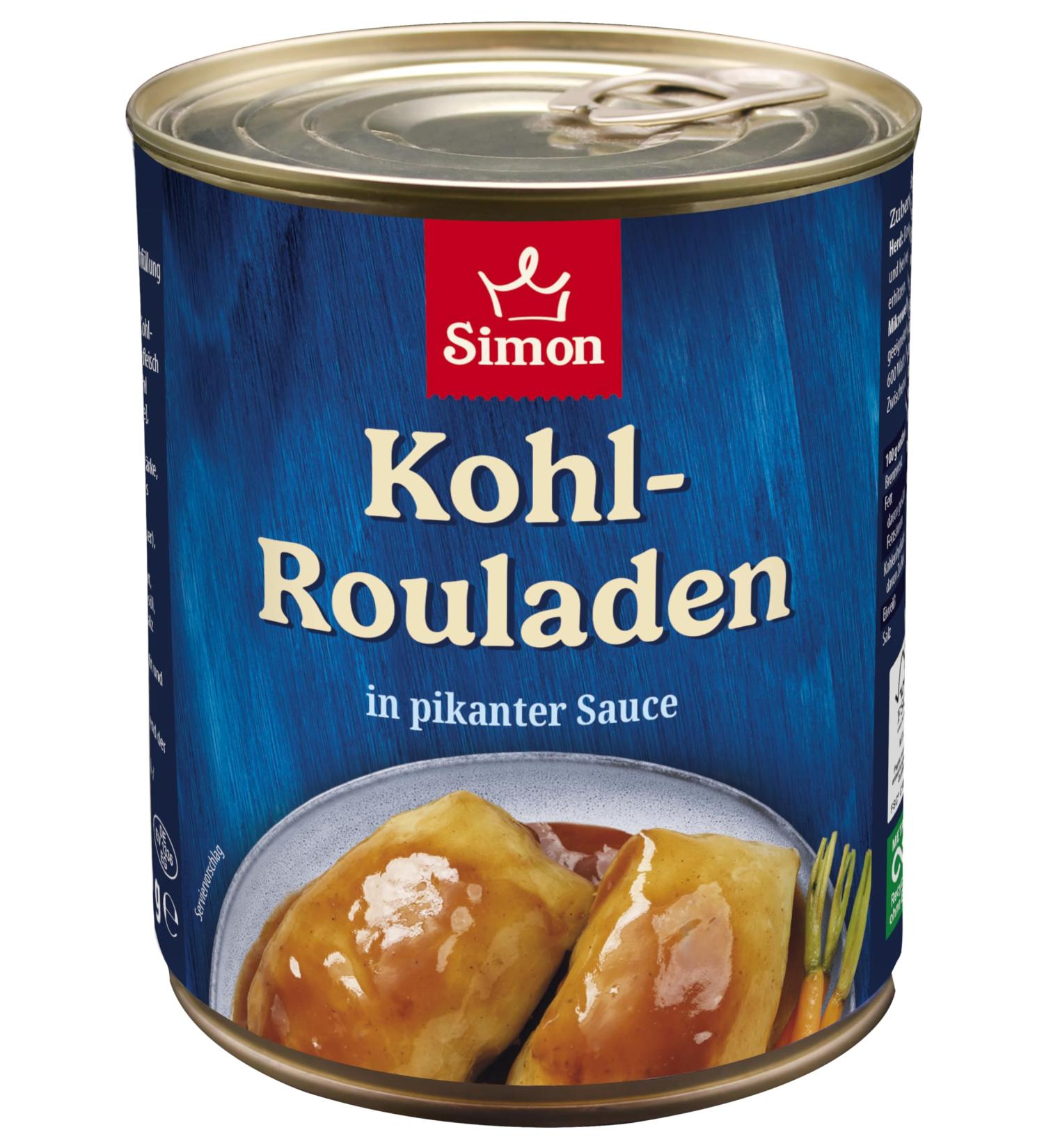 Buy Werner Simon Hand-Wrapped Cabbage Rolls 800g | Gourmet International Delivery | Delicious & Convenient Tin - Buy Online on SooperMarket.com