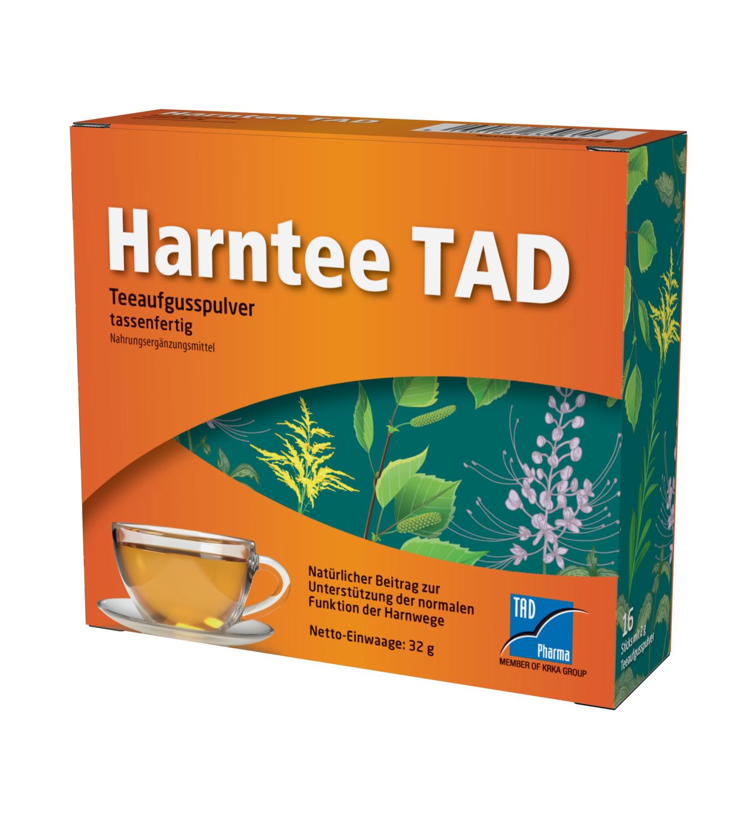 Urinary Tea TAD Supports Urinary Tract Health | 16 Sticks (1 Pack) International Shipping Available - Buy Online on SooperMarket.com