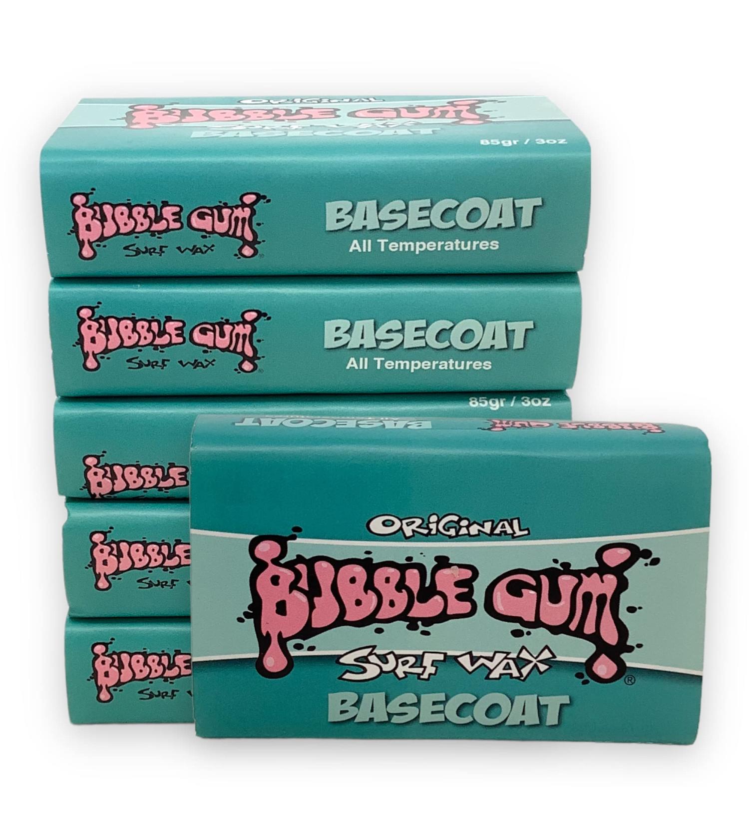 Bubble Gum Surf Wax Original Formula | Superior Adhesion Surfboard Wax | Classic Scent | Hand Poured in California | 6 Pack Basecoat - Buy Online on SooperMarket.com