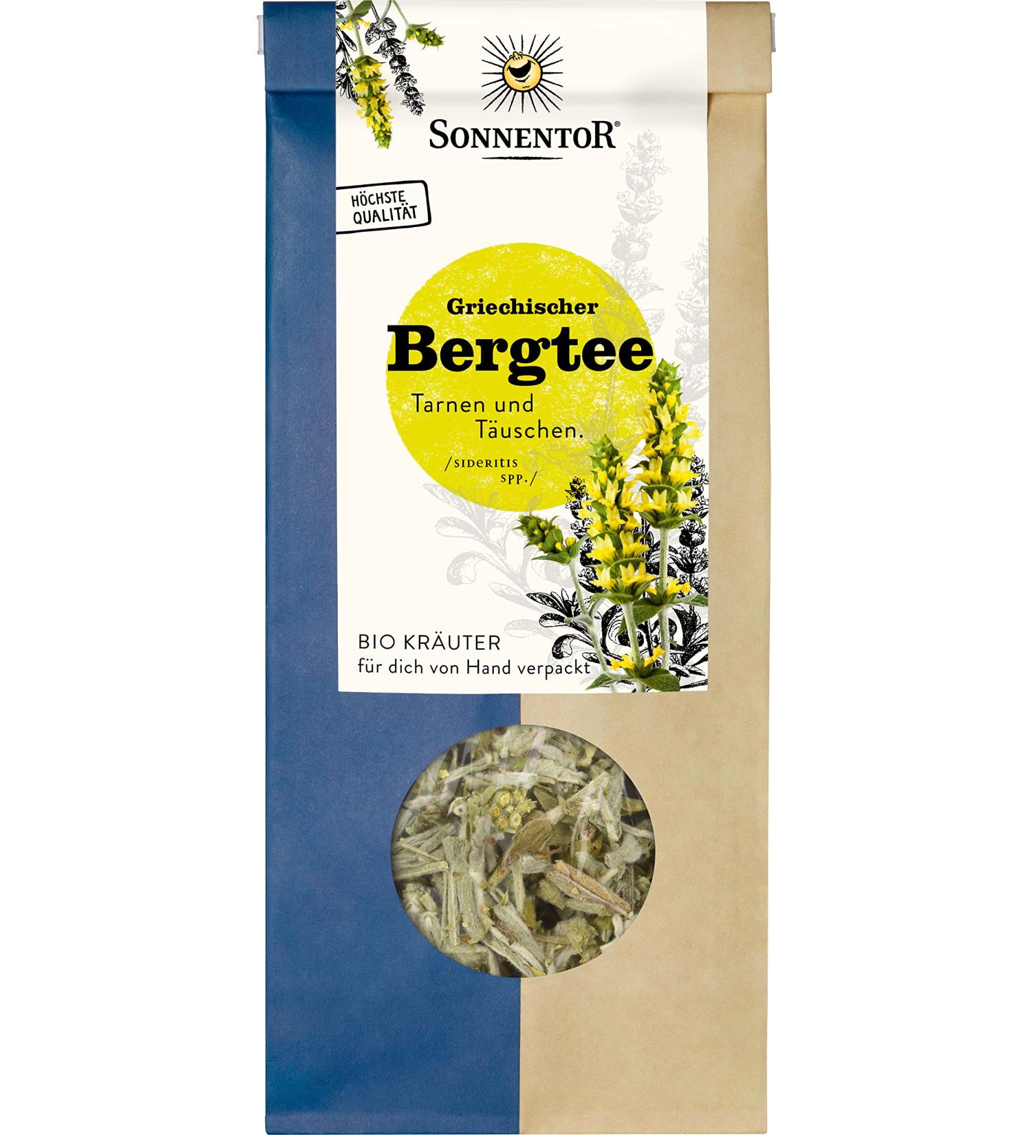 Sonnentor Organic Greek Mountain Tea loose (6 x 40 gr) 40 g (pack of 6)