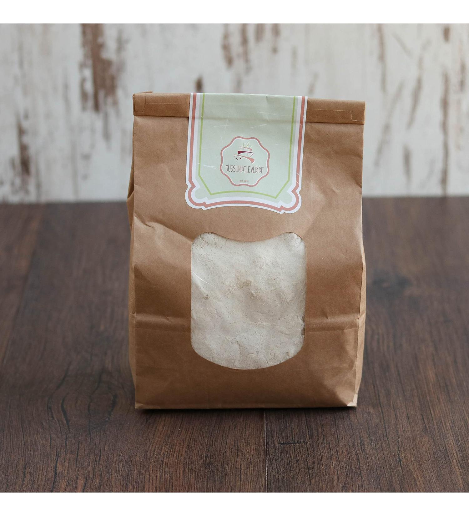 Buy Organic Wholemeal Oat Flour 1kg | S ssundclever.de | Eco-Friendly & Plastic-Free | From Germany - Buy Online on SooperMarket.com