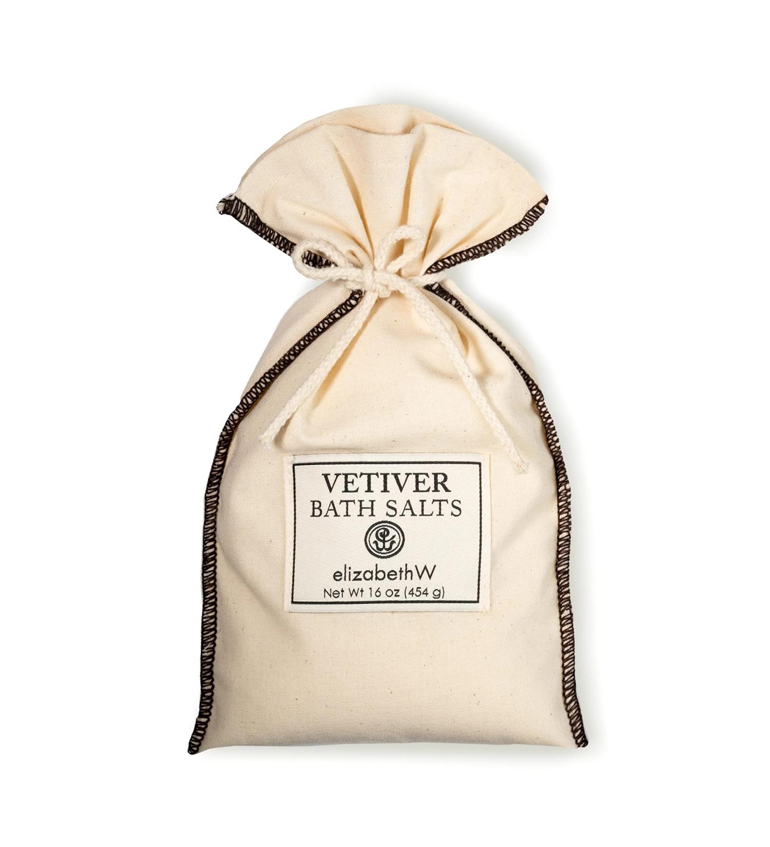 elizabethW Vetiver Bath Salts in Bag