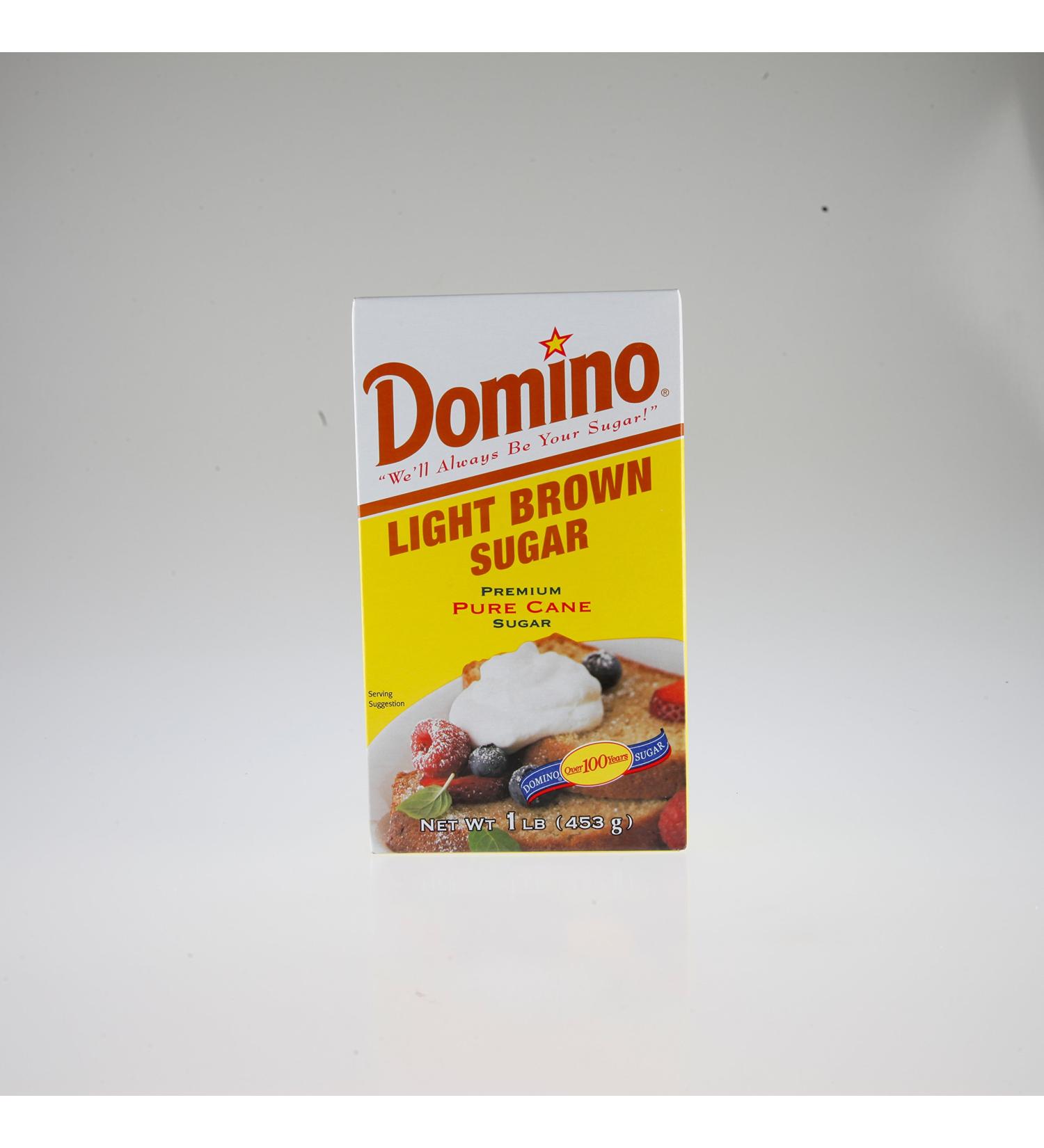 Domino Light Brown Sugar (1Lb /453 grams)