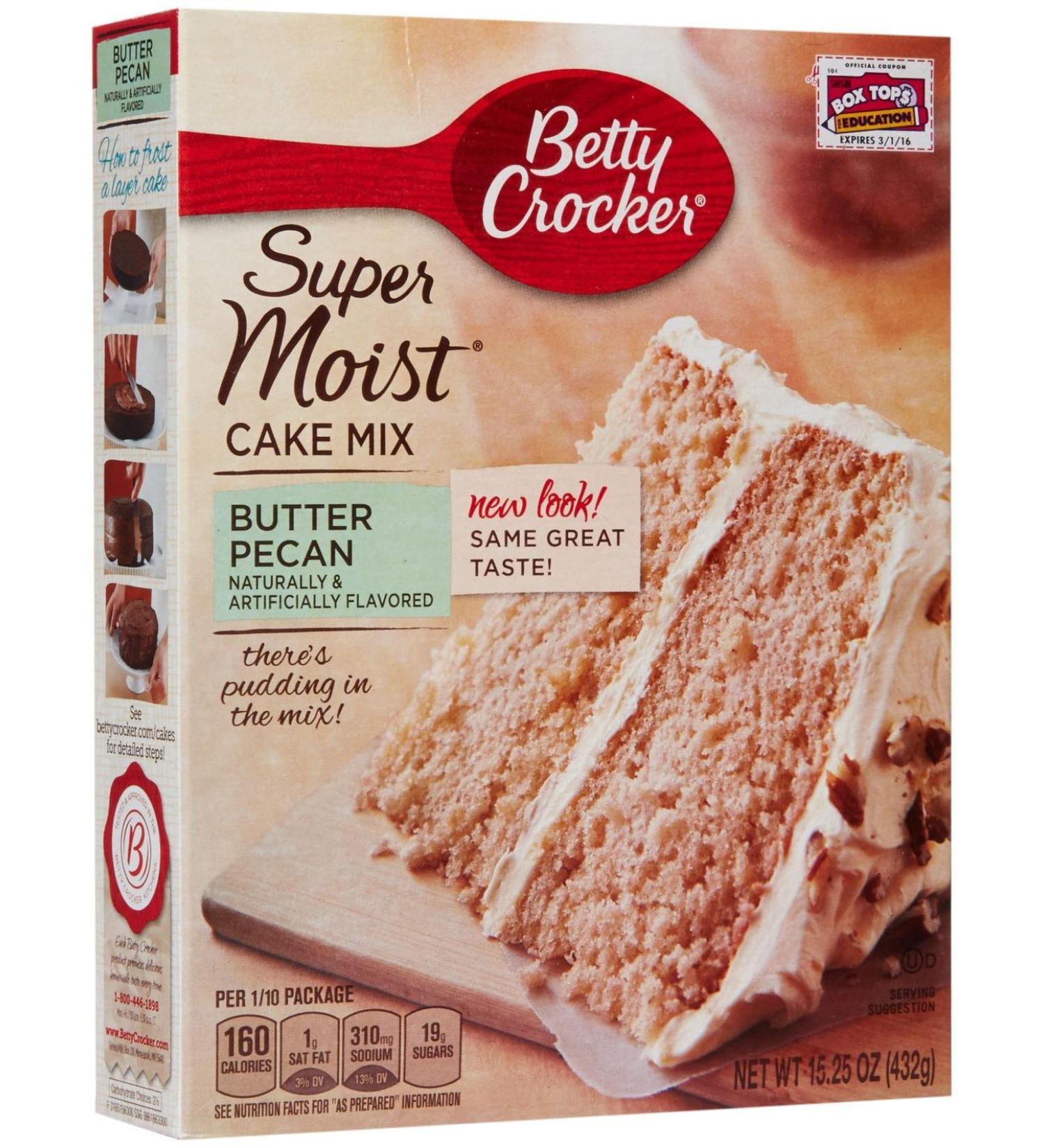 Betty Crocker Butter Pecan Cake Mix 15.25 oz. (432 g)