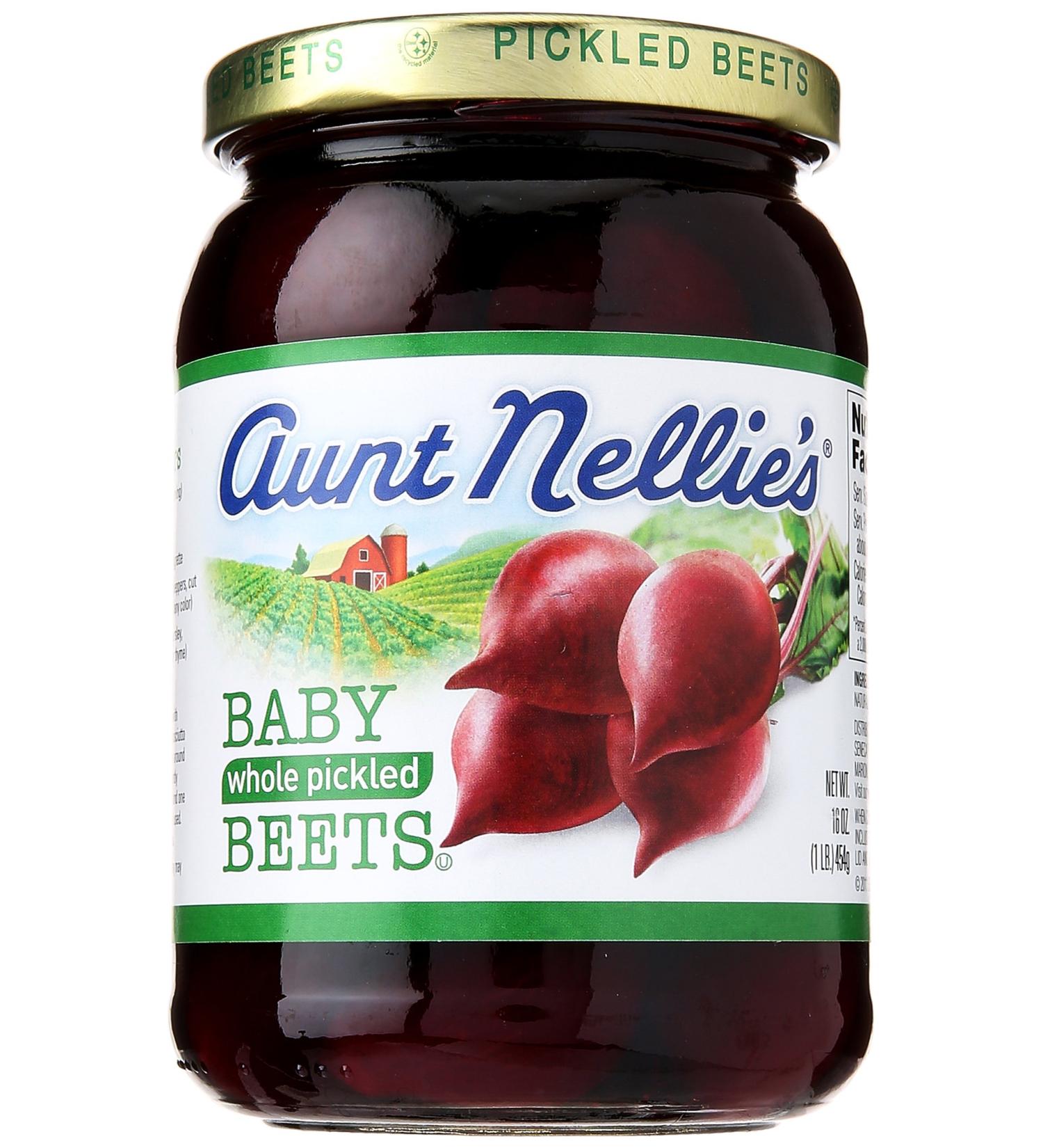 Aunt Nellie's Whole Pickled Beets 16 oz - Delicious Pickled Beets for Sale - Buy Online on SooperMarket.com