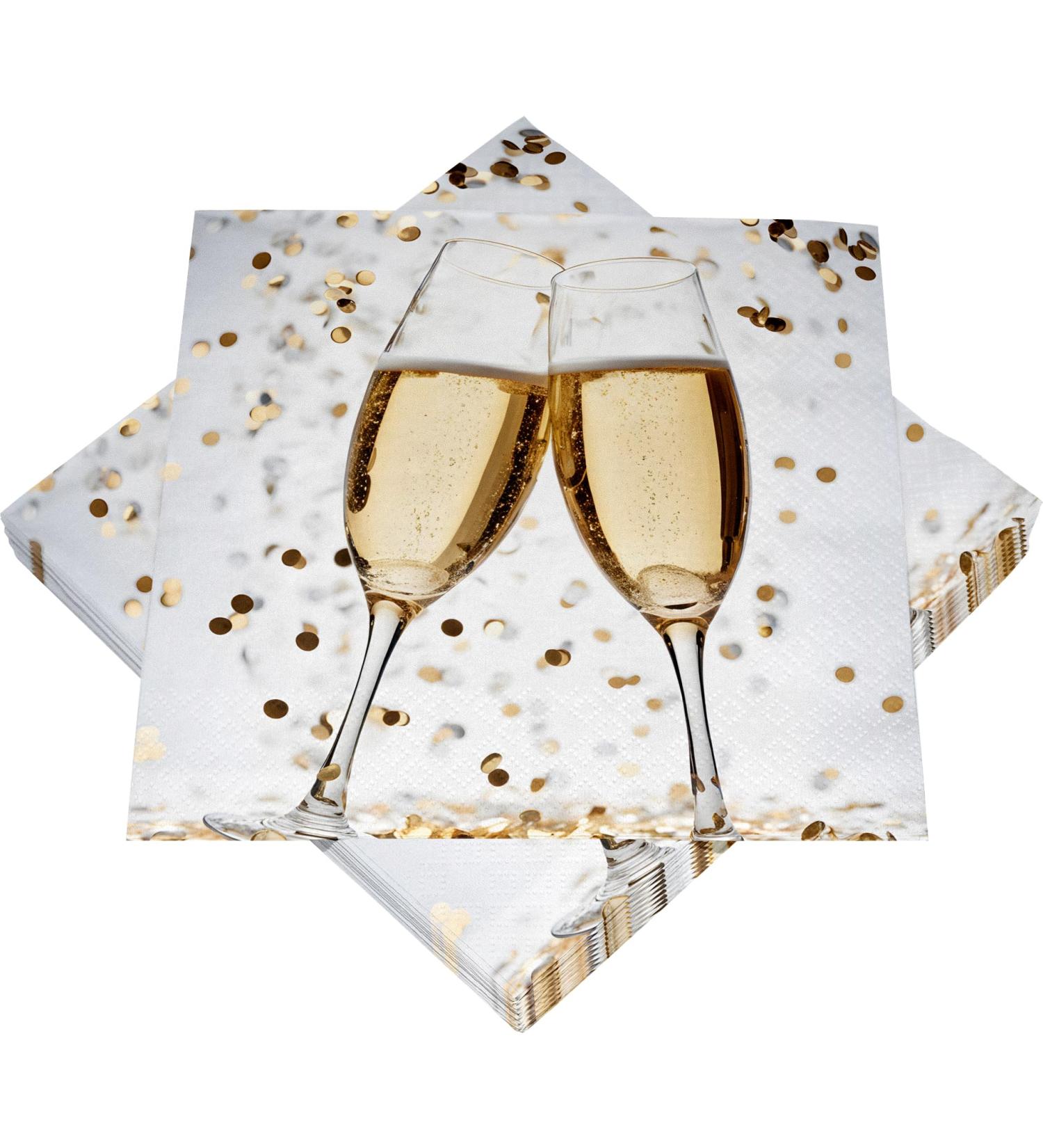 HEKU 100 napkins 3-layer 33x33cm Cheers I sucking hard and practically packaged I wide selection I ideal for special occasions 33x33cm cheers