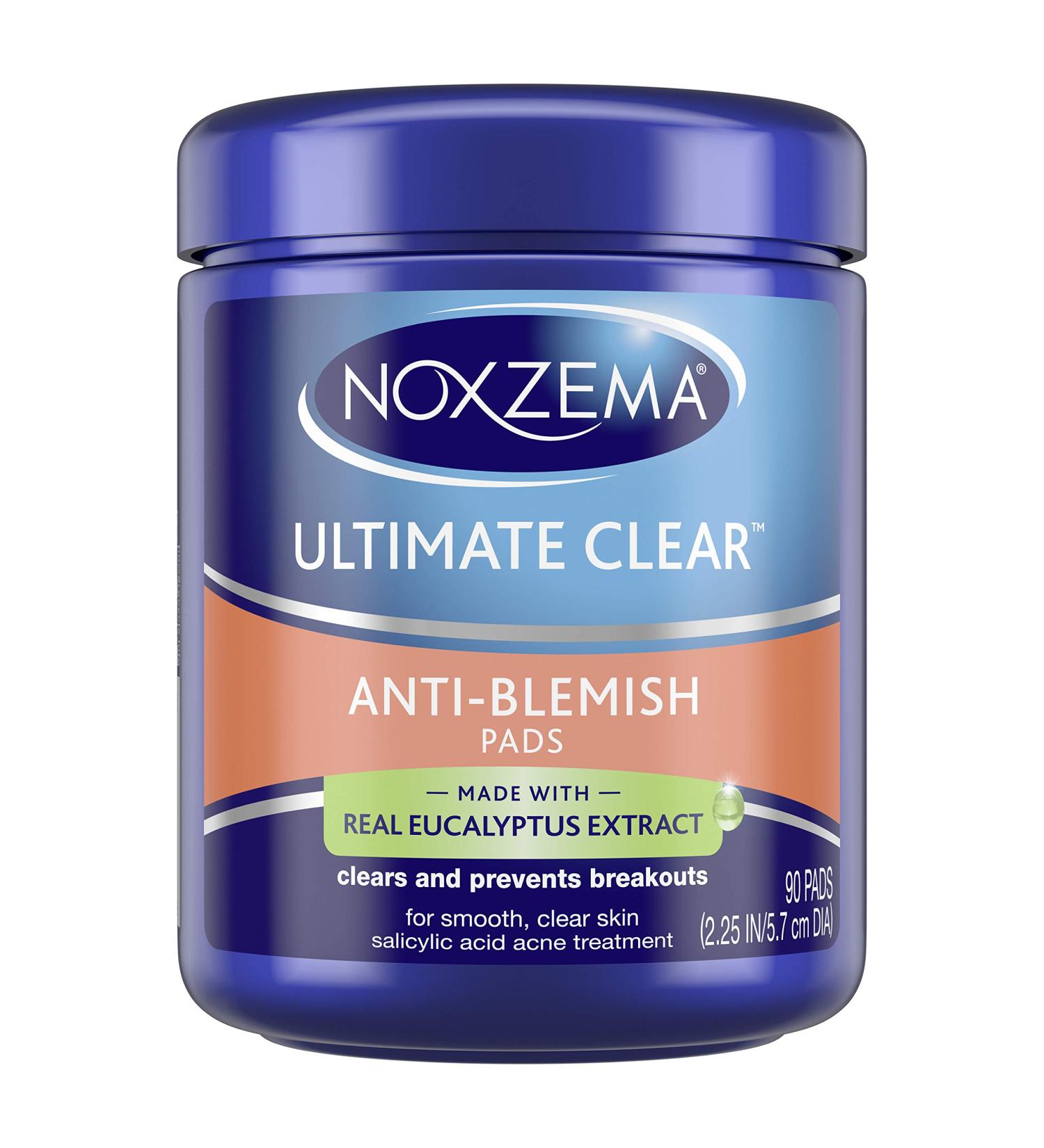 Noxzema Ultimate Clear Face Pads - 90 Count - Acne Prevention & Treatment with 60% Alcohol - Buy Online on SooperMarket.com