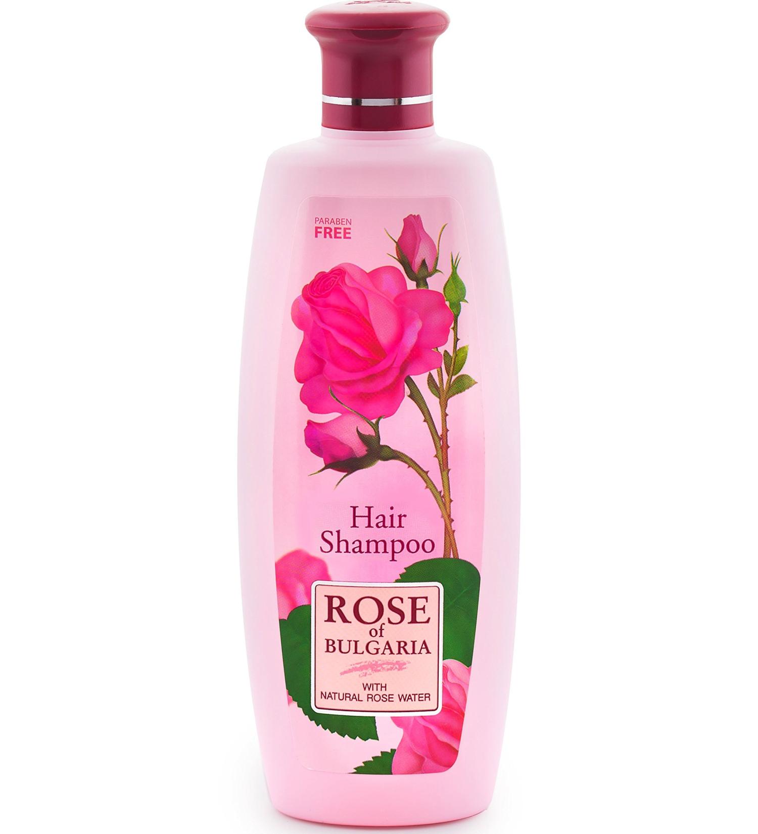 HAIR SHAMPOO ROSE OF BULGARIA with rose water 330 ml by Bio-Fresh