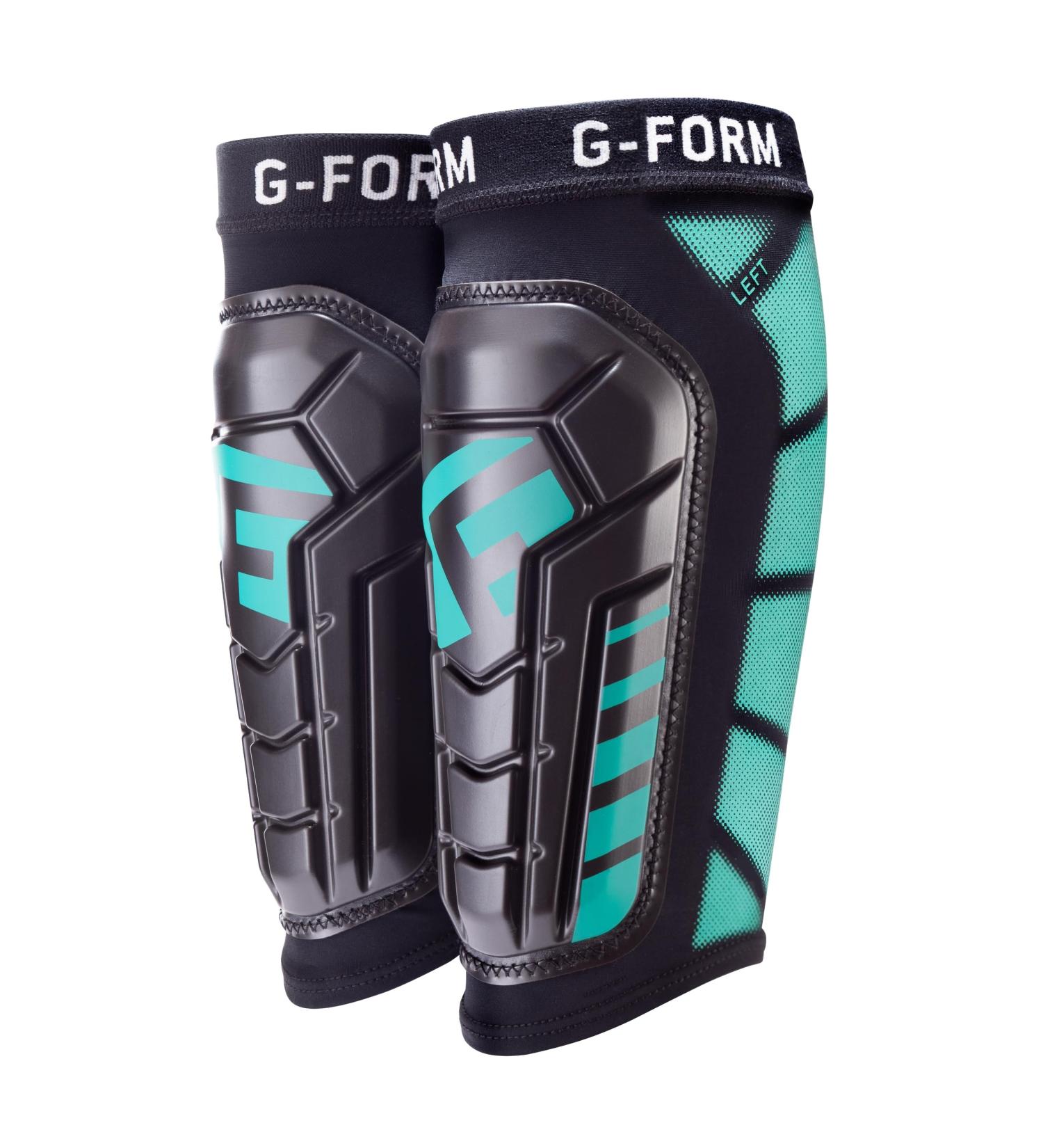 G-Form Pro-S Vento CE Football Shin Guards Black/Mint L | Lightweight Protection for Soccer Players - Buy Online on SooperMarket.com