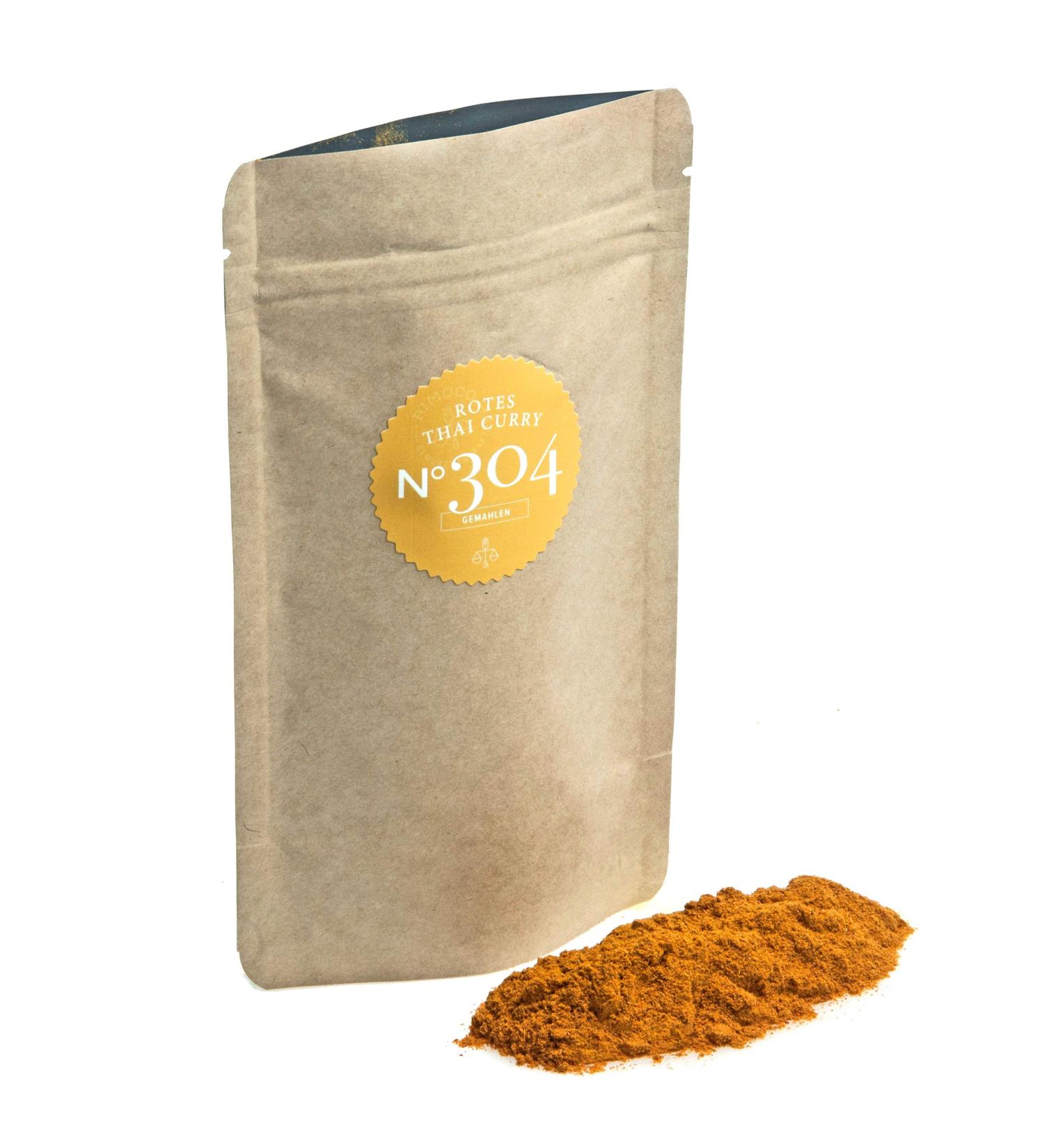 Buy Rimoco N 304 Bio Red Thai Curry - Organic Spice Powder | Fruity & Mild Curry Mix | 500g Kraft Paper Zip Bag (10 Pack) - International Shipping - Buy Online on SooperMarket.com