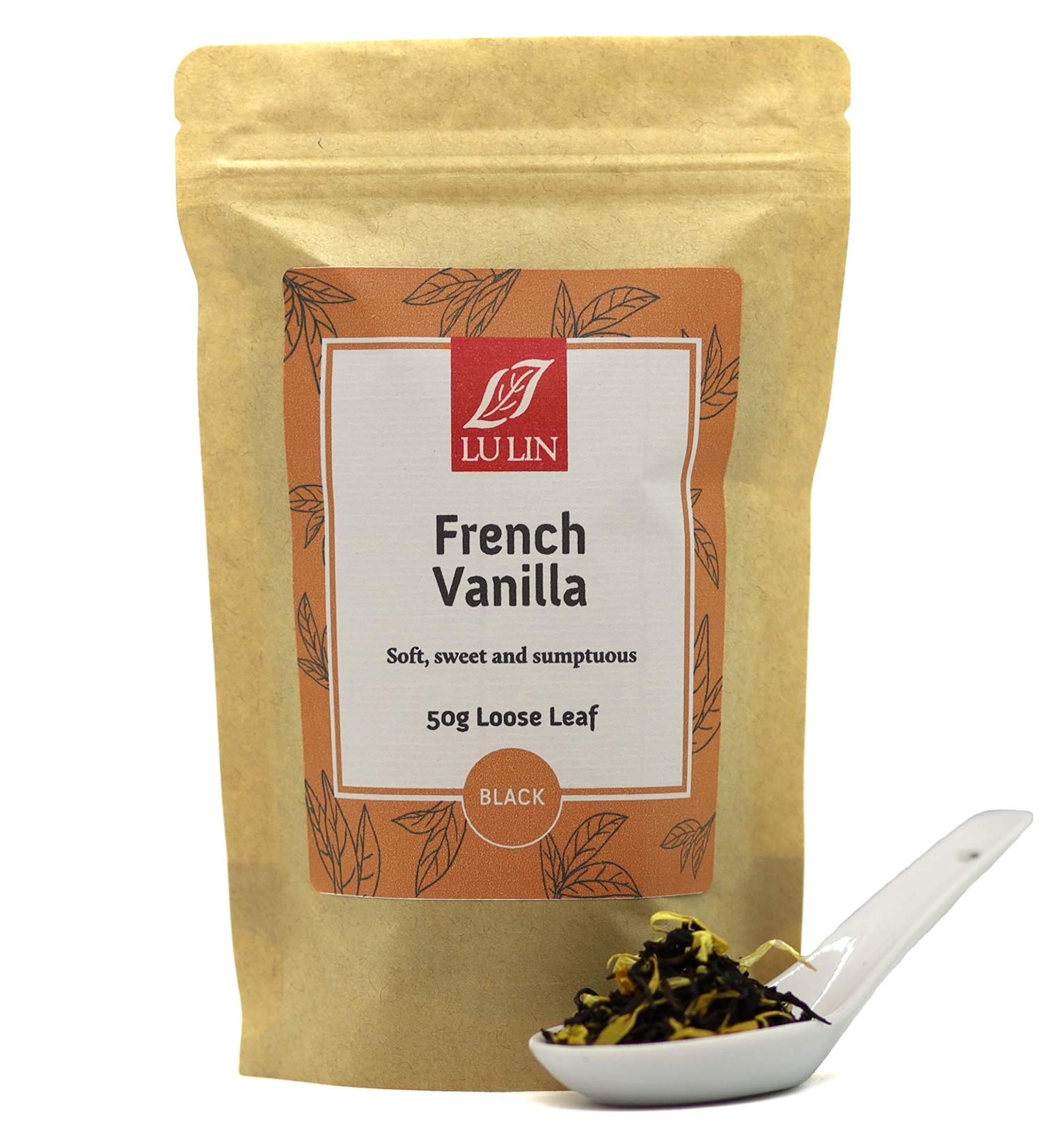 LuLin Teas French Vanilla Loose Tea 50 g Loose Tea 50 g - Buy Online on SooperMarket.com