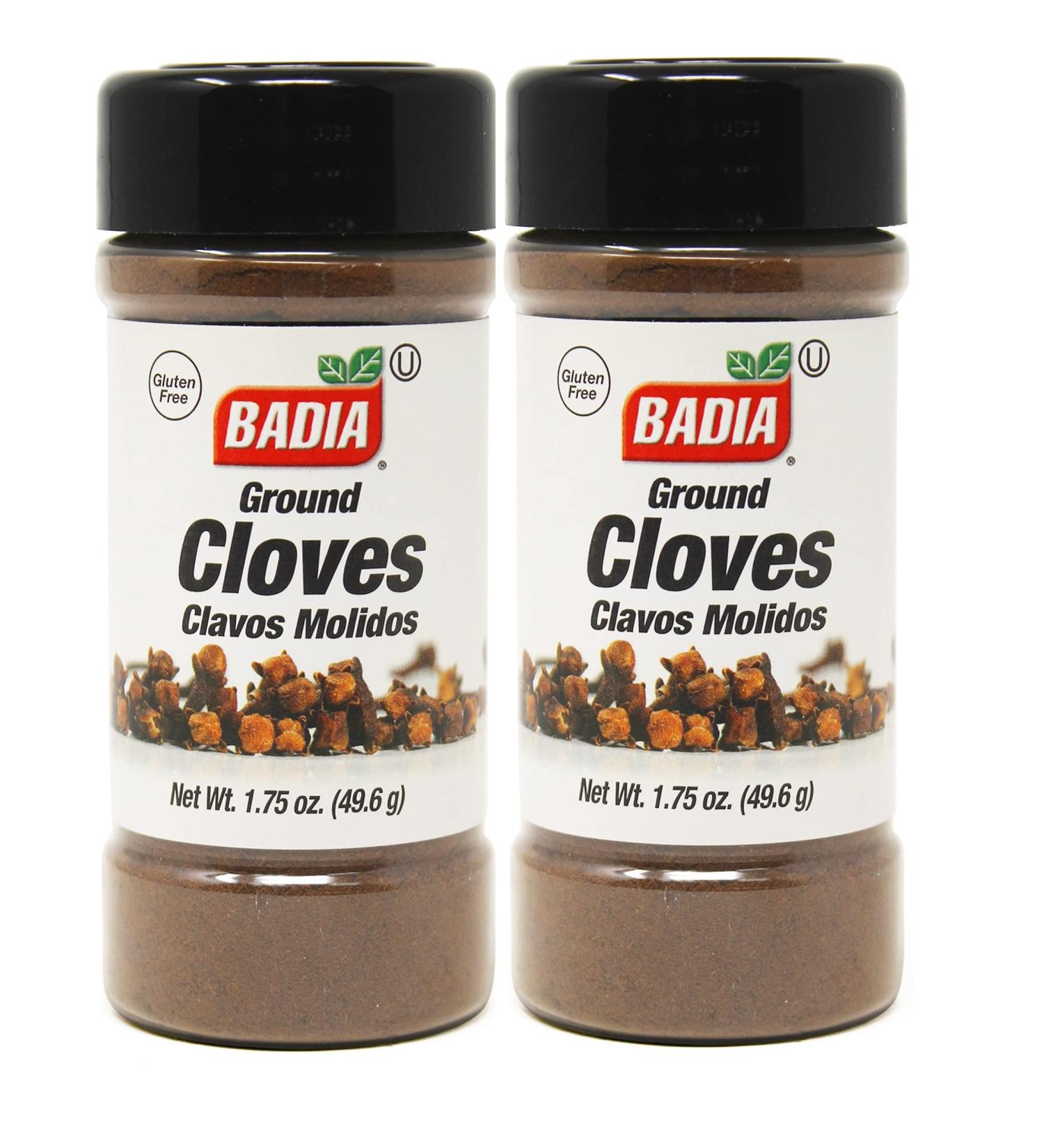 2 PACK Ground Cloves Powder / Clavos de Olor Molido en Polvo Kosher 2x1.75 oz