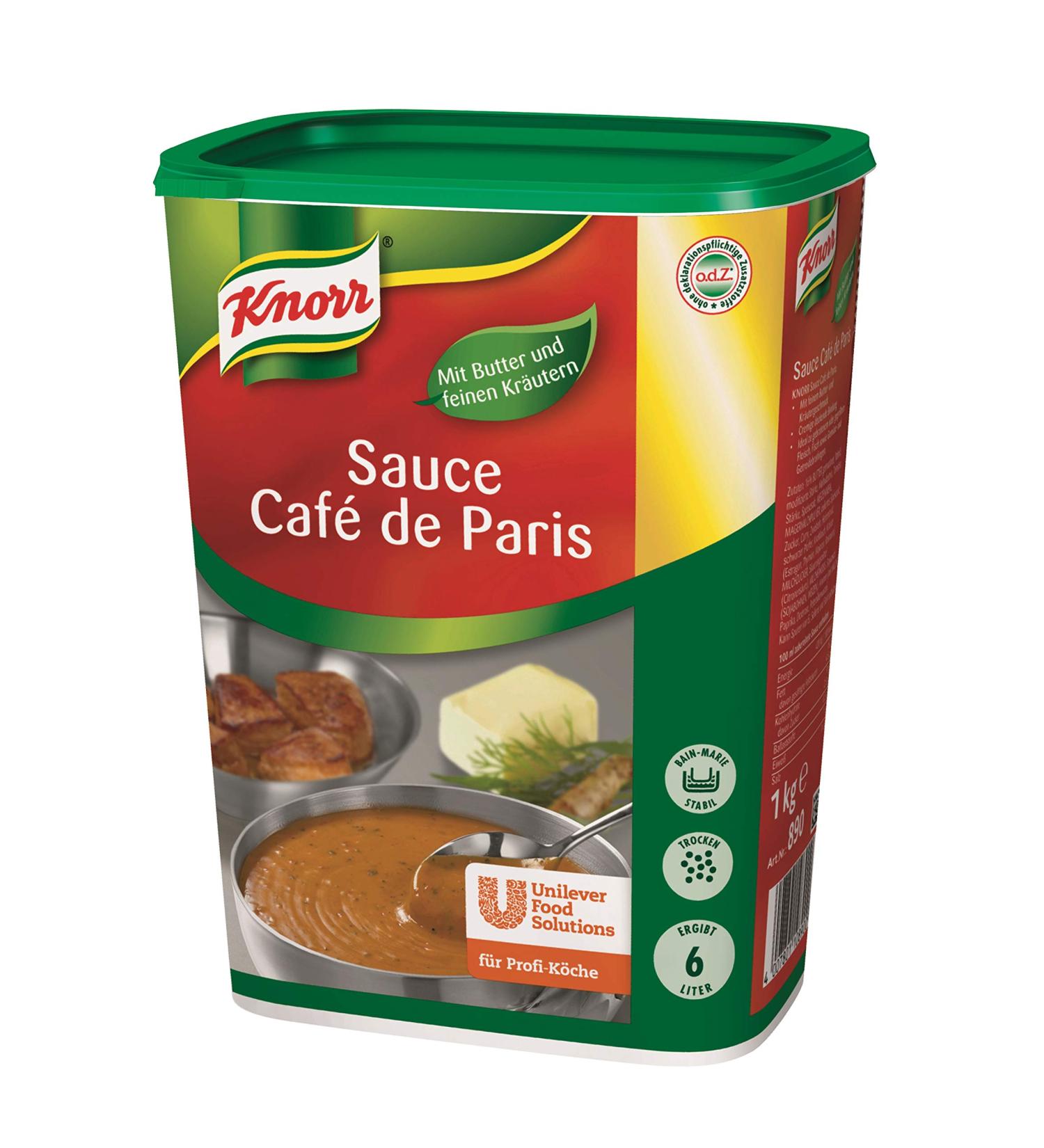 Buy Knorr Sauce Caf de Paris - 1 kg | Fine Butter & Herb Flavor | International Shipping - Buy Online on SooperMarket.com