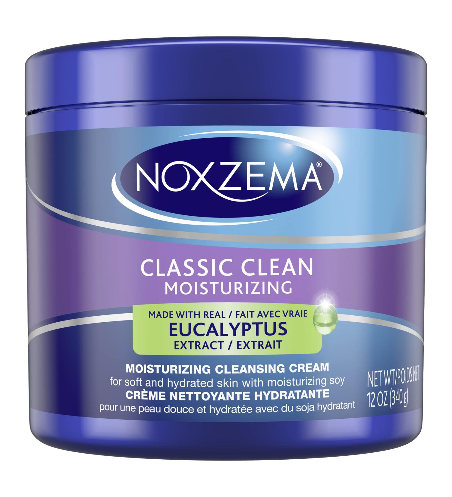 Noxzema Moisturizing Cleansing Cream 12oz (Pack of 6) - Gentle Facial Cleanser - Buy Online on SooperMarket.com