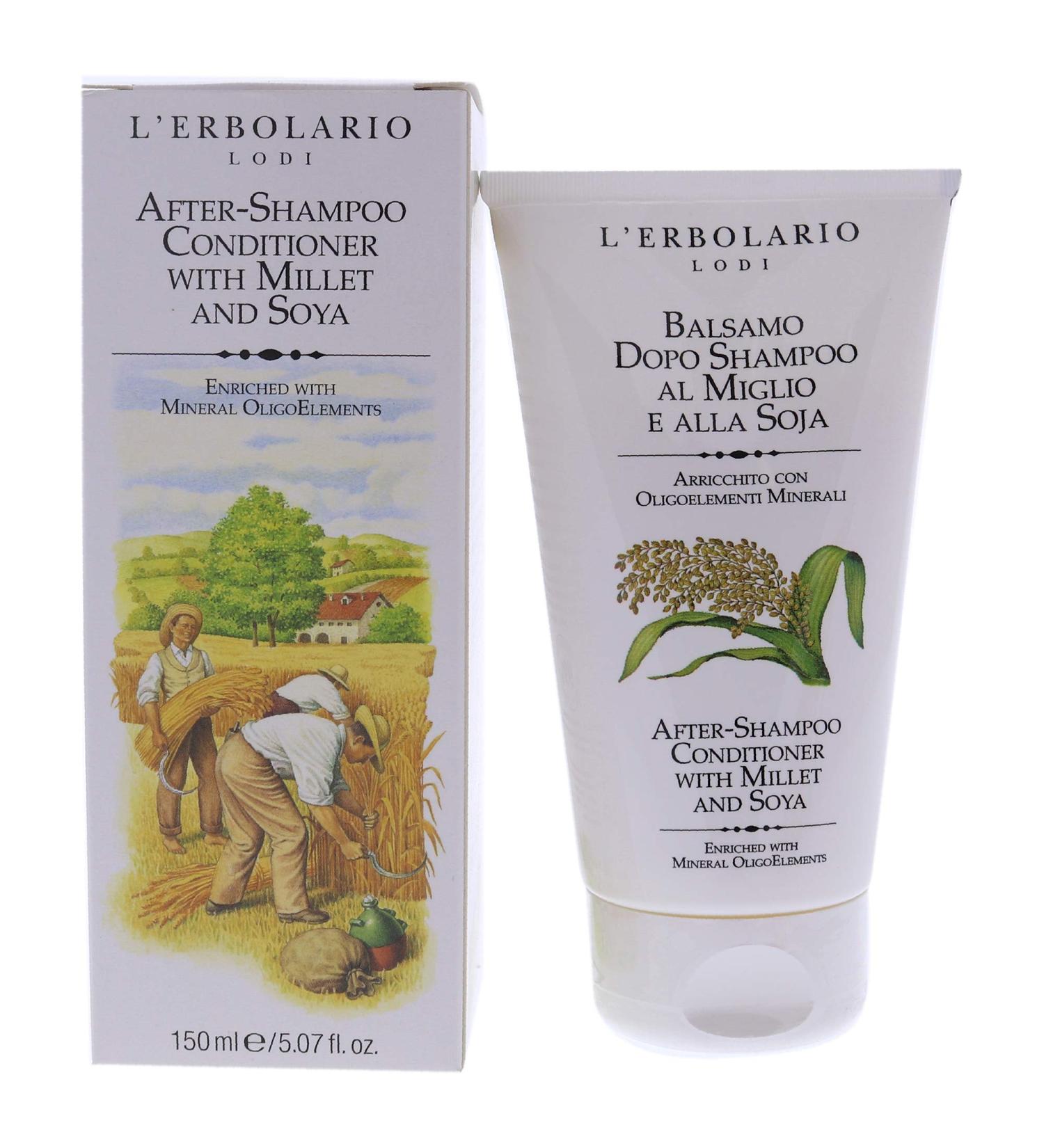 L'Erbolario Millet and Soy Hair Conditioner 1 pack (1 x 150 ml)