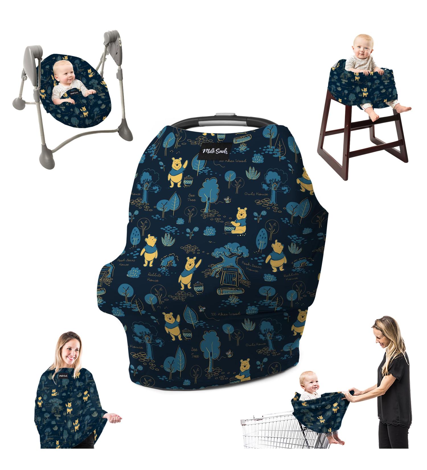 MILK SNOB Original Disney 5-in-1 Baby Carrier | Multifunctional Winnie the Pooh Carrier with Breastfeeding Top & On-the-Go Protection - Buy Online on SooperMarket.com