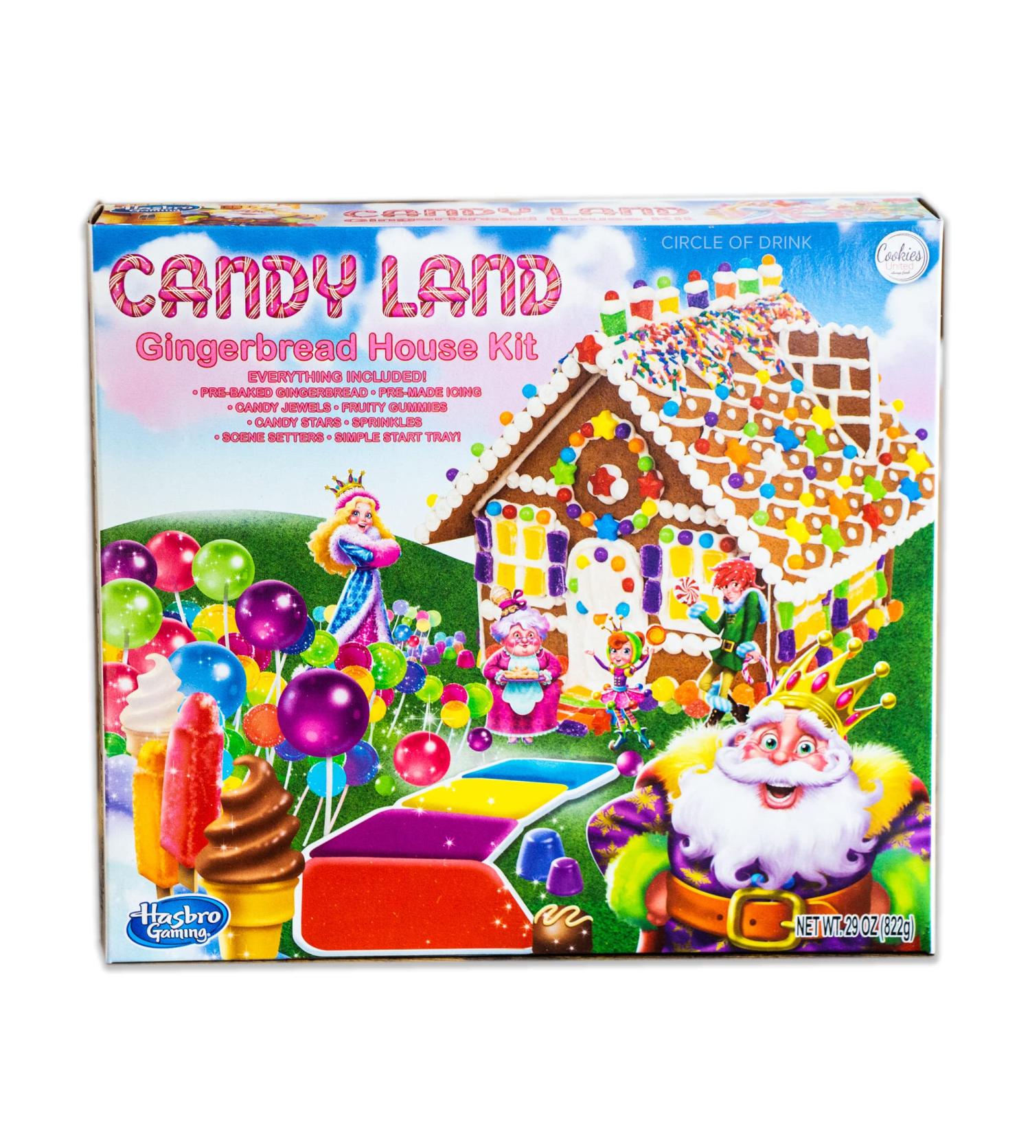 Candy Land Holiday House Gingerbread Cookie Kit - 29 Oz - Buy Online on SooperMarket.com