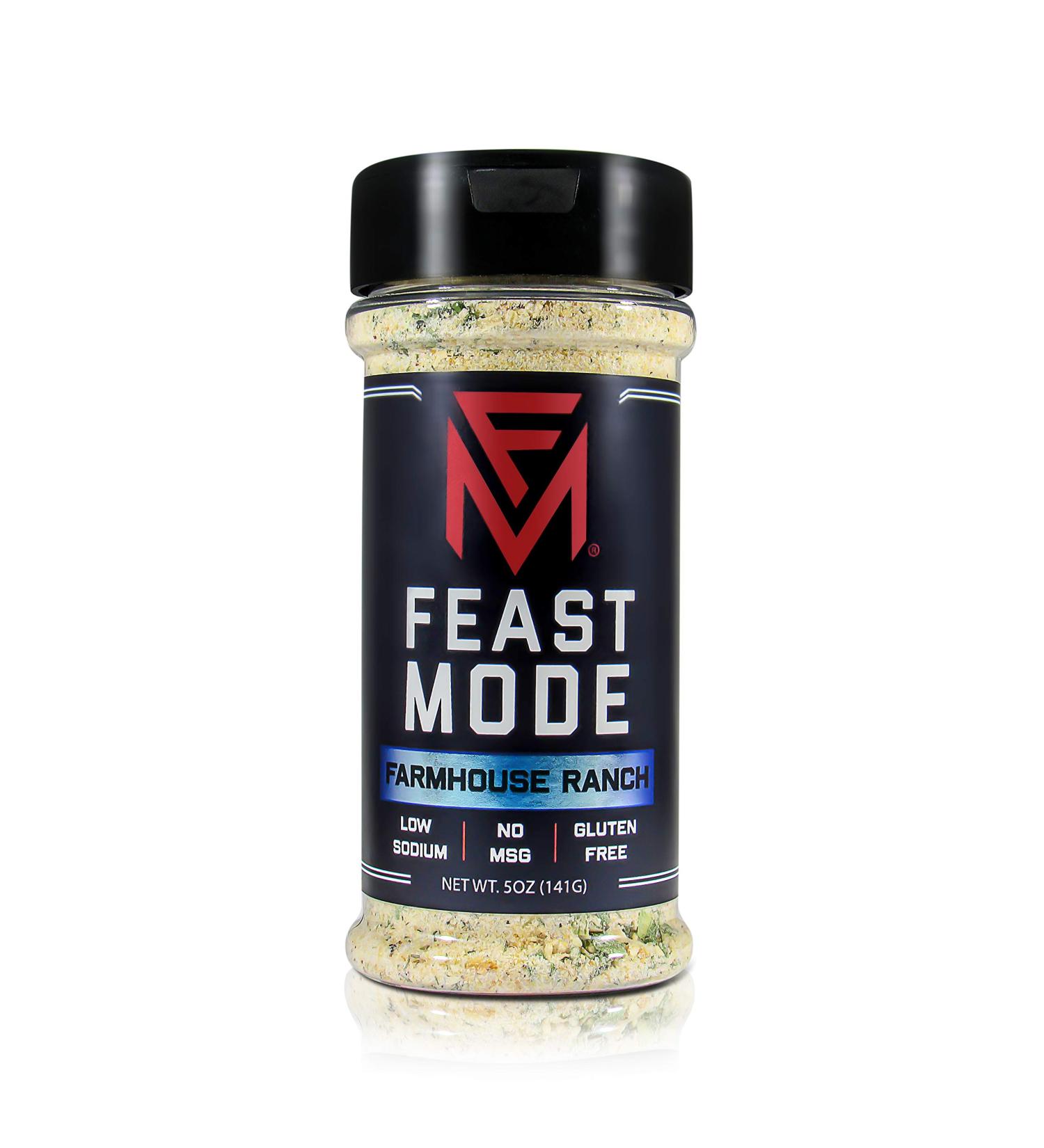 Farmhouse Ranch Meal Prep Seasoning - Savory Vinegar Buffalo Flavor - Low Sodium, No MSG, All Natural - Buy Online on SooperMarket.com