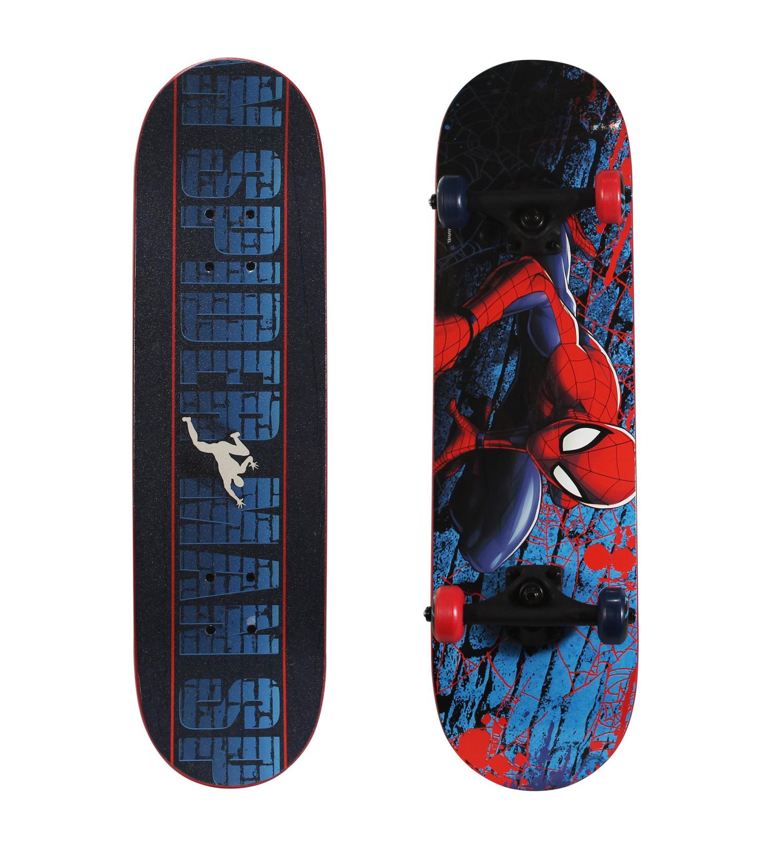 PlayWheels Ultimate Spider-Man 28 Kids Trick Skateboard - Spider Crawl Design - Buy Online on SooperMarket.com