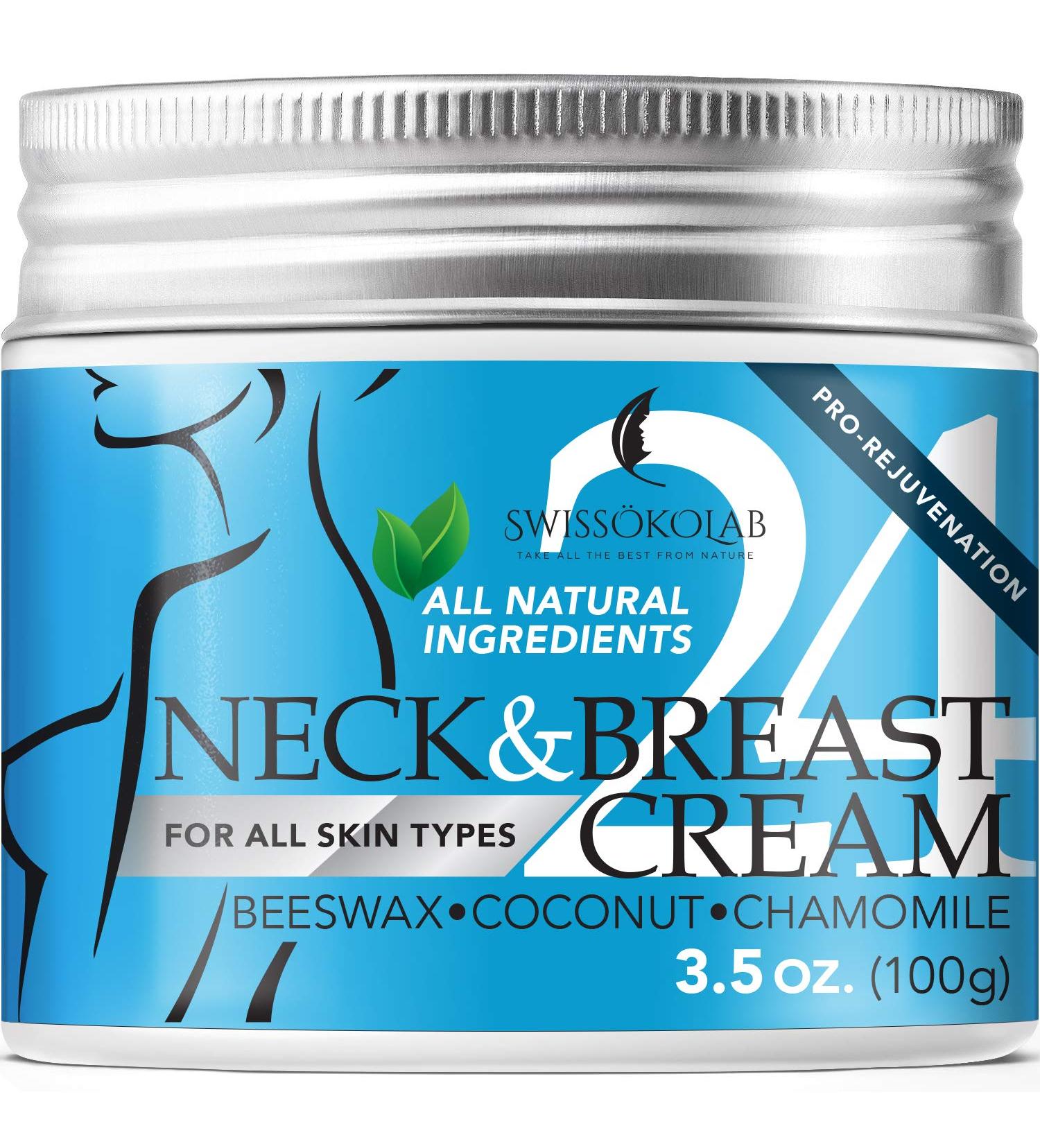 Natural Neck Firming Cream for Anti-Aging, Moisturizing & Skin Tightening - Buy Online on SooperMarket.com