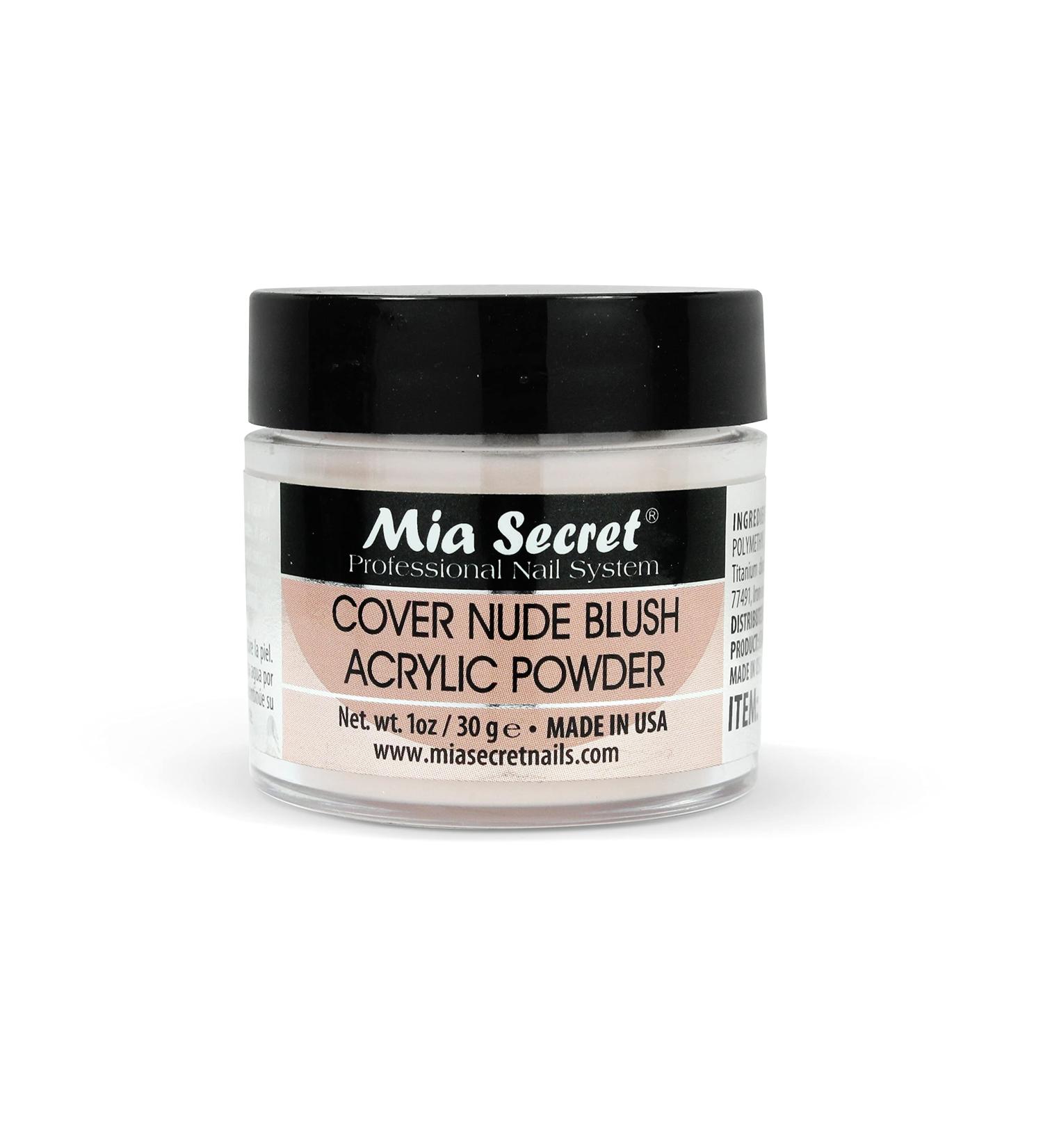 Mia Secret Cover Nude Blush Acrylic Powder 1oz - Professional Quality - Buy Online on SooperMarket.com