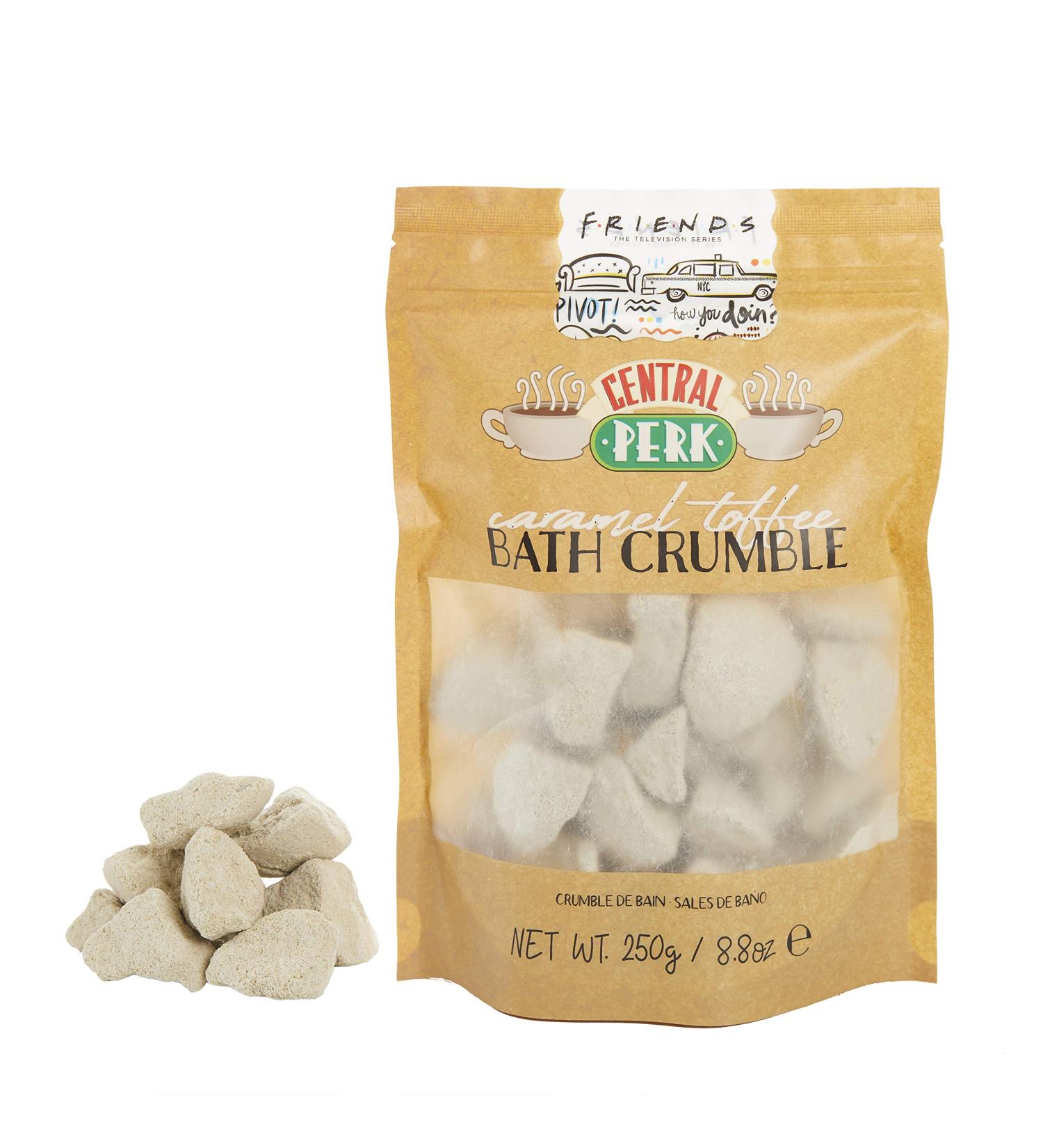 Central Perk Bath Crumble - 250g Caramel Toffee Scent - Friends TV Show Merchandise - Buy Online on SooperMarket.com