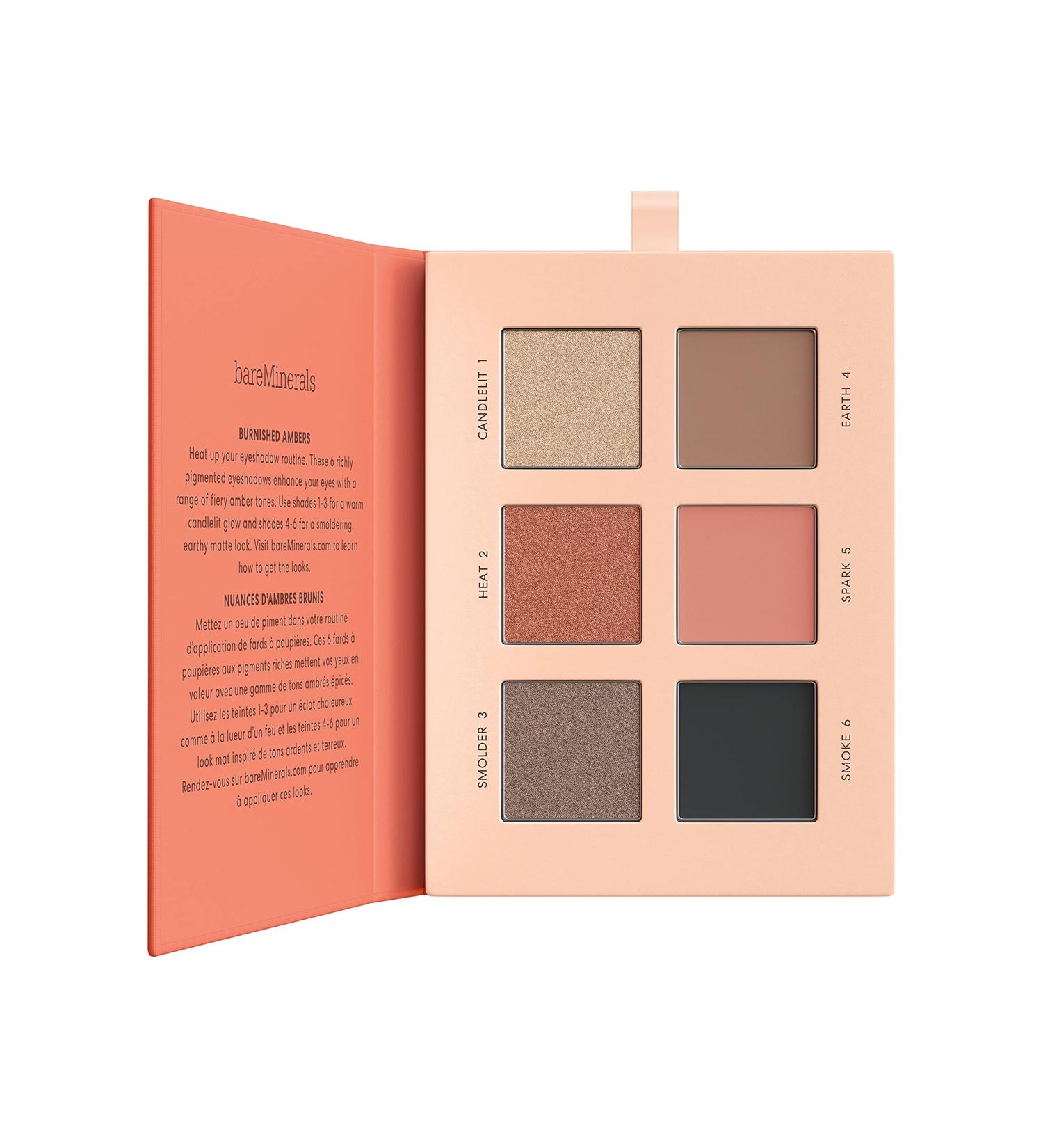 bareMinerals Mineralist Burnished Eyeshadow Palette - Stonewashed | 6 Shades x 0.04 oz | 1 Count Pack - Buy Online on SooperMarket.com
